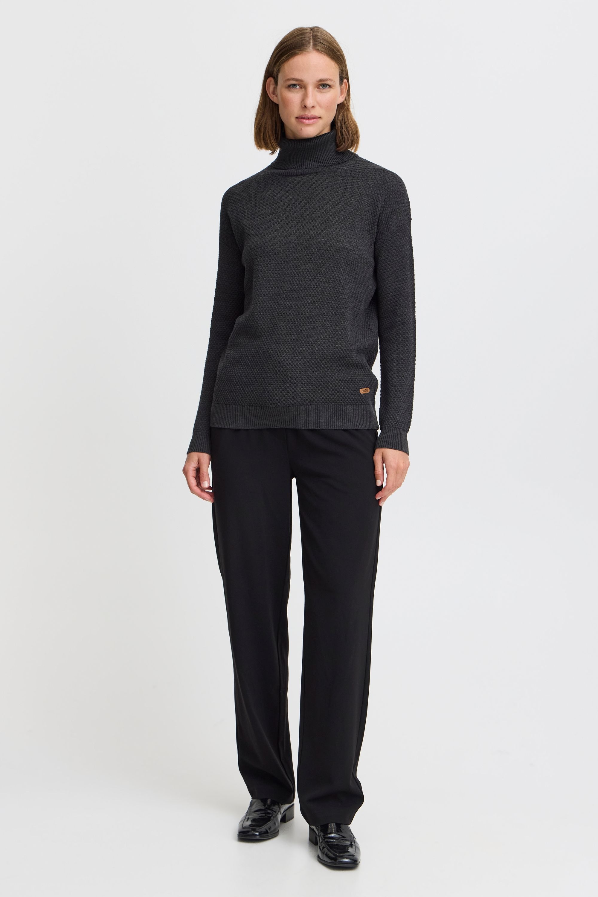 OXMO Rollkragenpullover »Rollkragenpullover OSSina«
