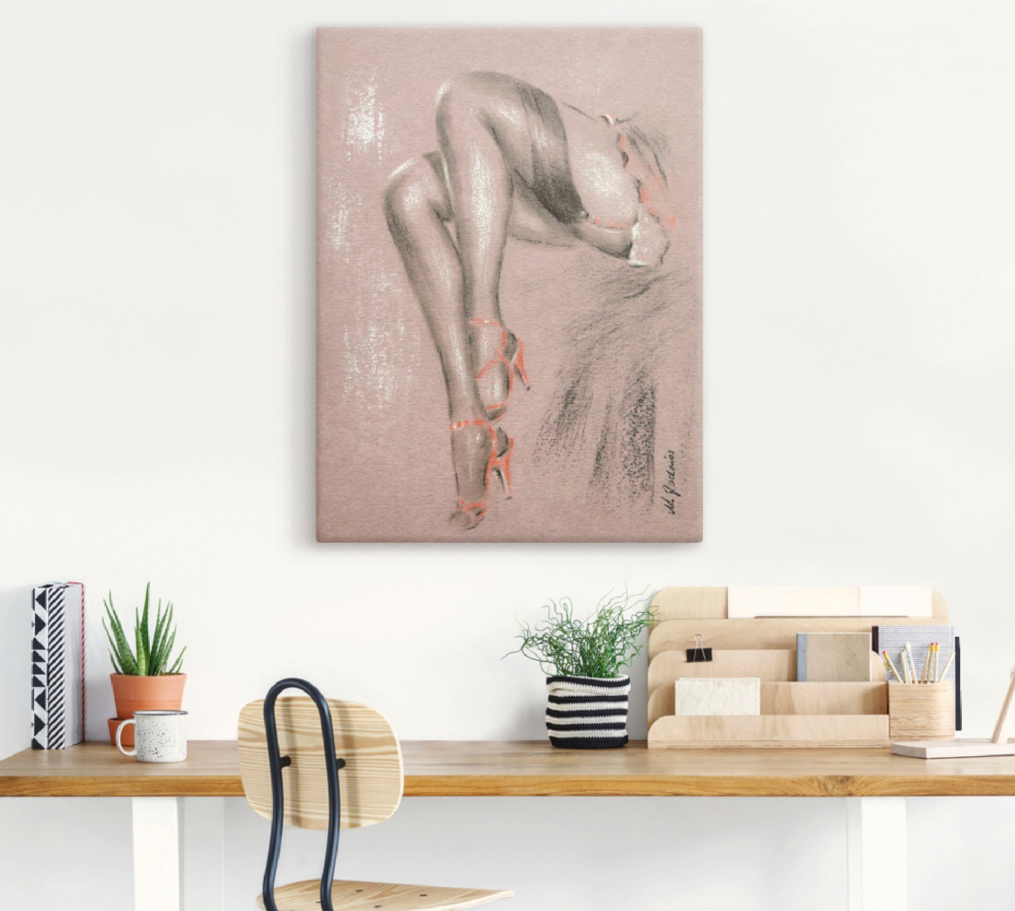 Artland Wandbild »Erotisches in High Heels«, Frau, (1 St.), als Leinwandbild, Poster in verschied. Größen