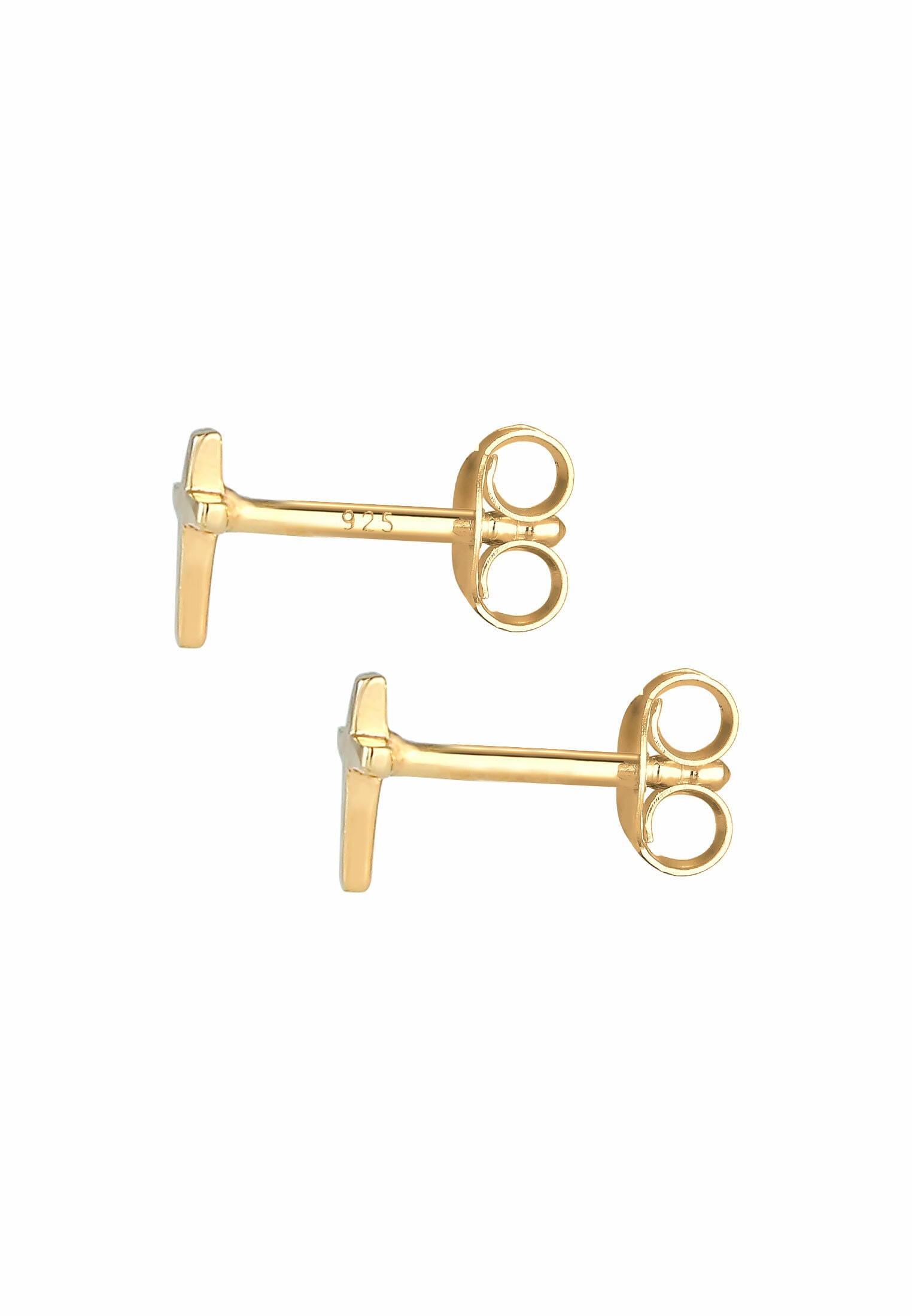 Elli Paar Ohrstecker »Ohrringe Kinder Kreuz Religion Glaube 925 Sterling Silber«