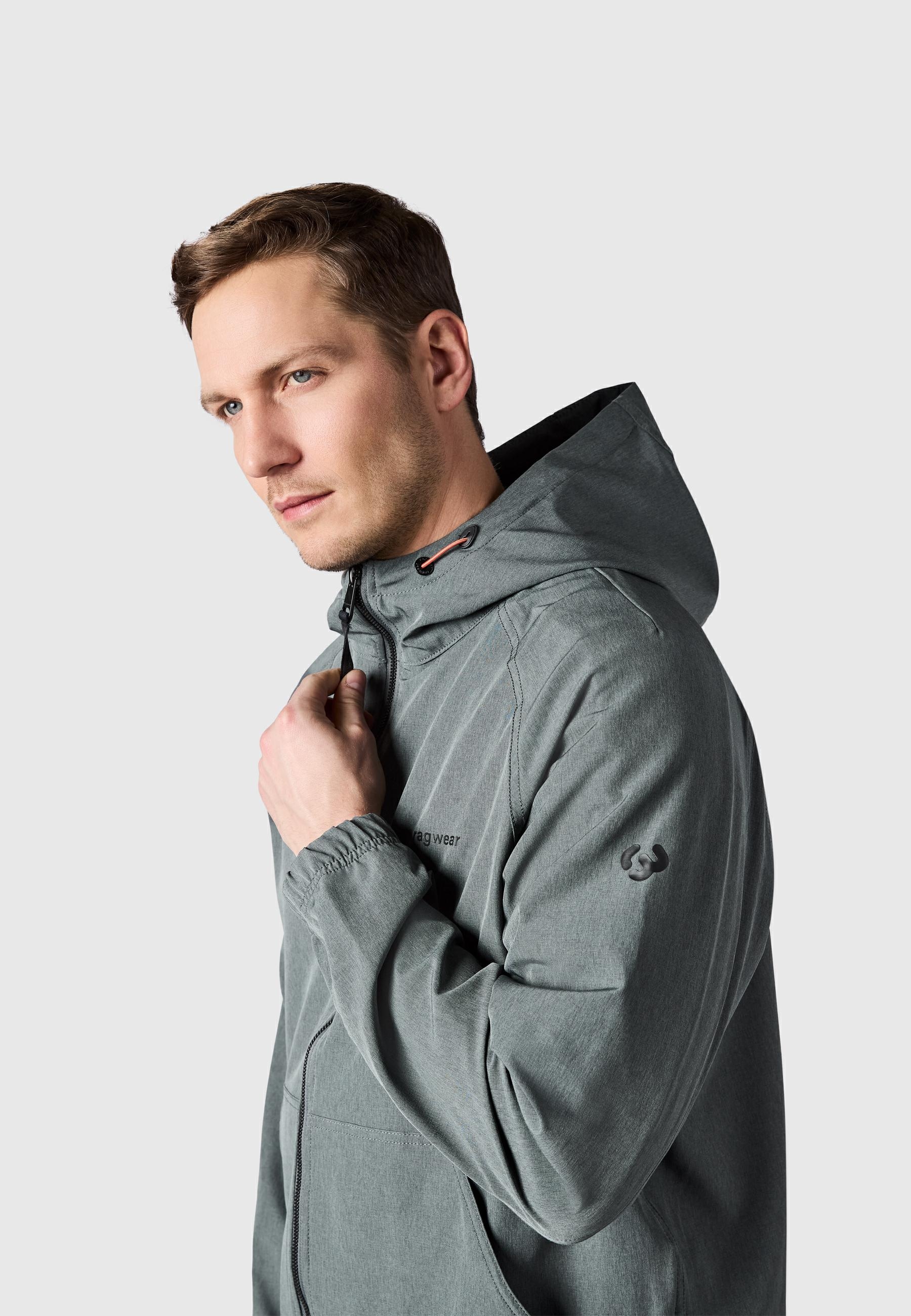 Ragwear Anorak »Anorak Roog A« mit Kapuze Sportliche Übergangsjacke mit Kapuze