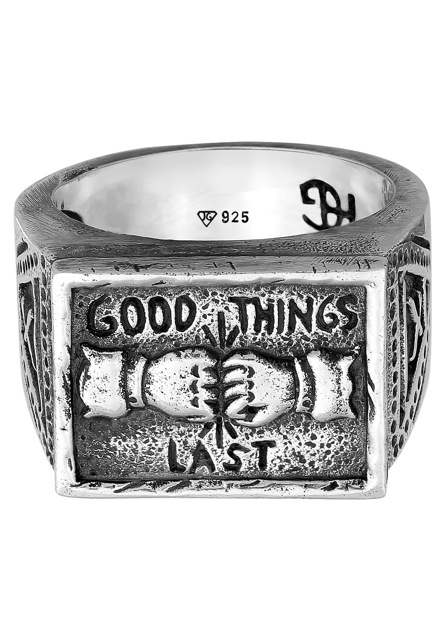 HAZE & GLORY Siegelring »Ring Siegelring - Good Things 925 Silber«