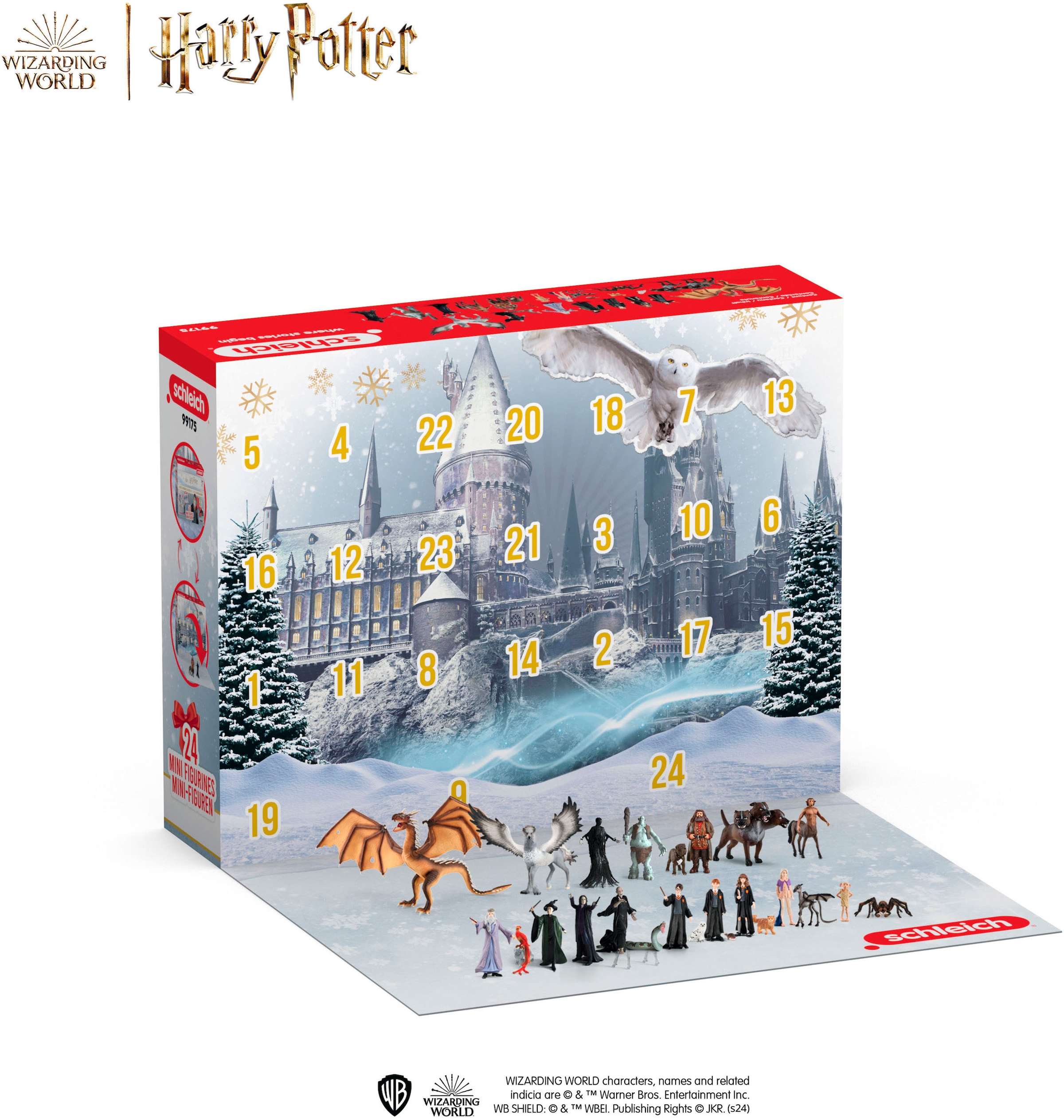 Schleich® Spielzeug-Adventskalender »Harry Potter 2024«, ab 6 Jahren