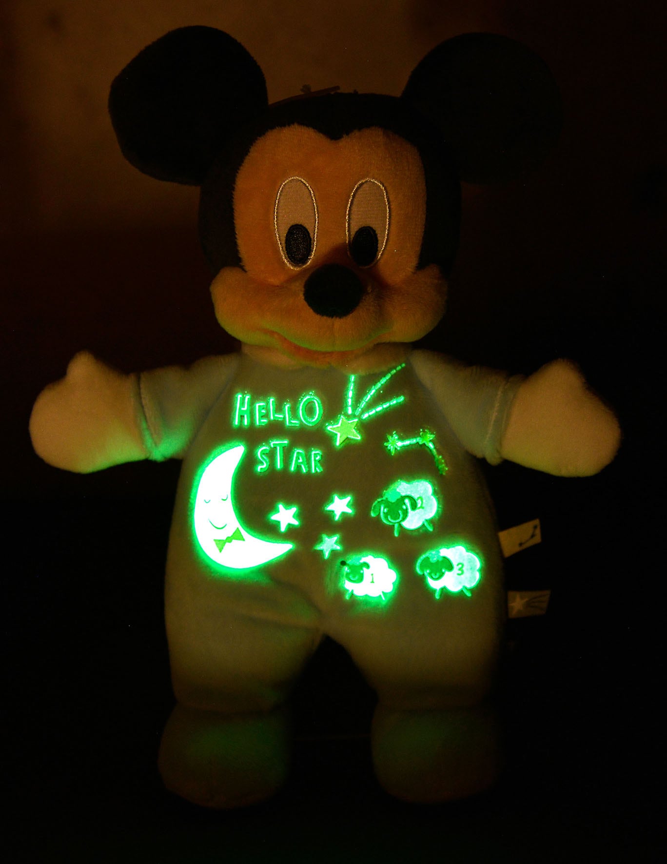 SIMBA Plüschfigur »Disney Mickey Glow in the dark, Starry Night, 25cm«, mit leuchtenden Elementen