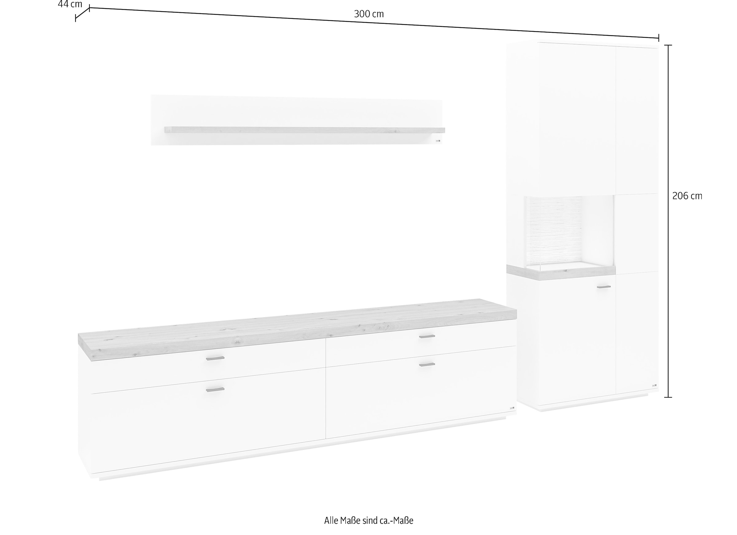 set one by Musterring Wohnwand »Lancaster«