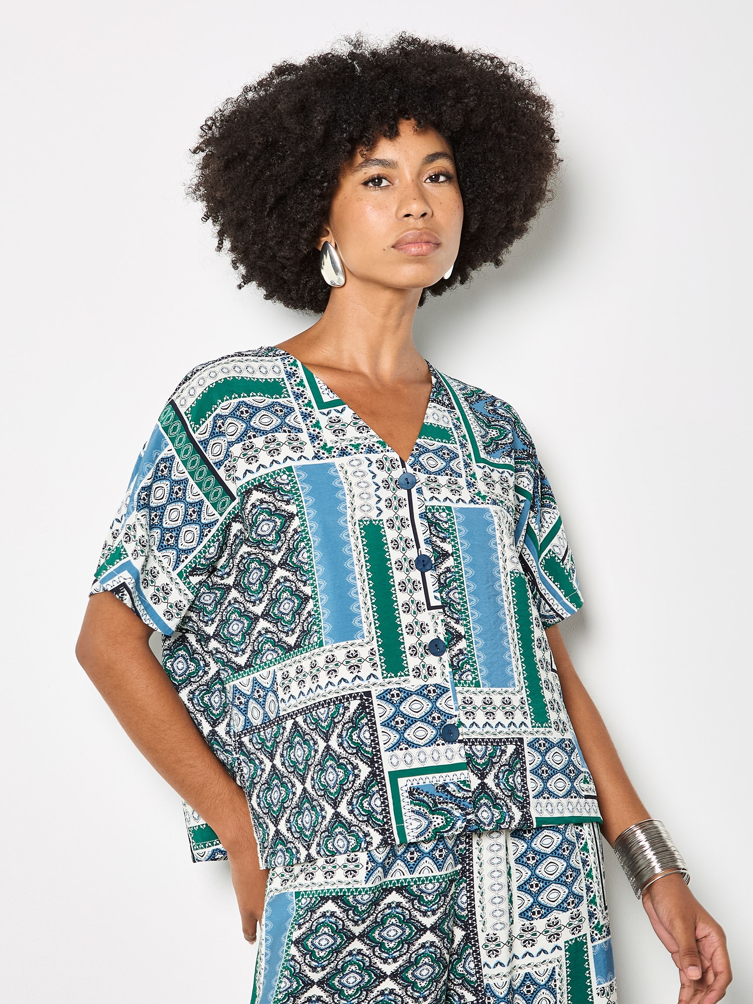 Apricot Klassische Bluse »Bluse« mit Muster