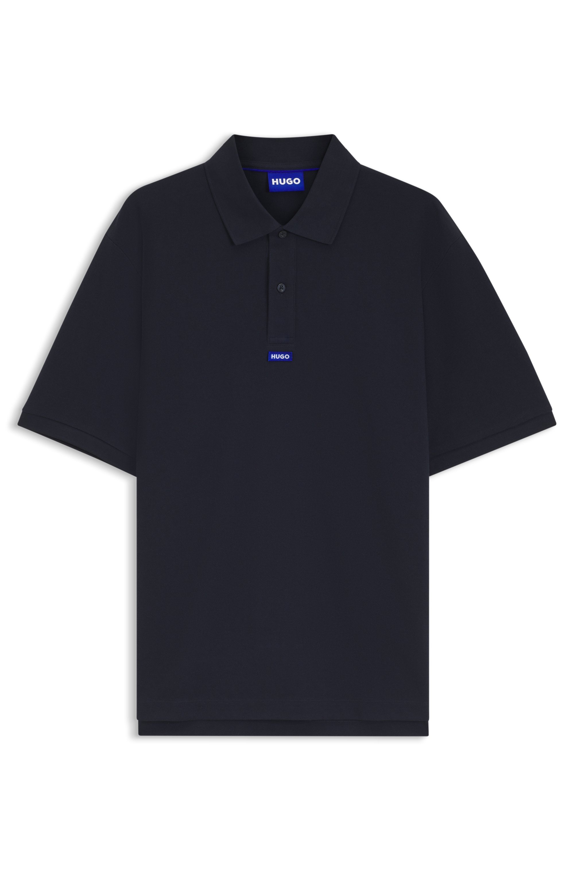 HUGO Poloshirt »Nolitos« Polokragen, Loose Fit, reine Baumwolle