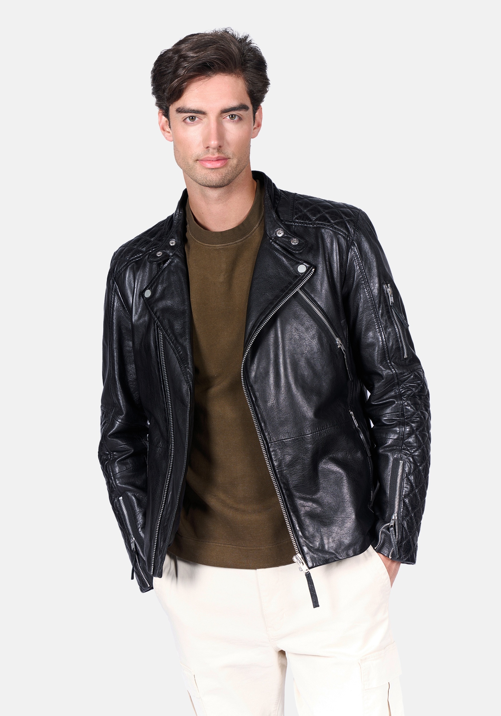 Freaky Nation Lederjacke »Cruiser-FN«