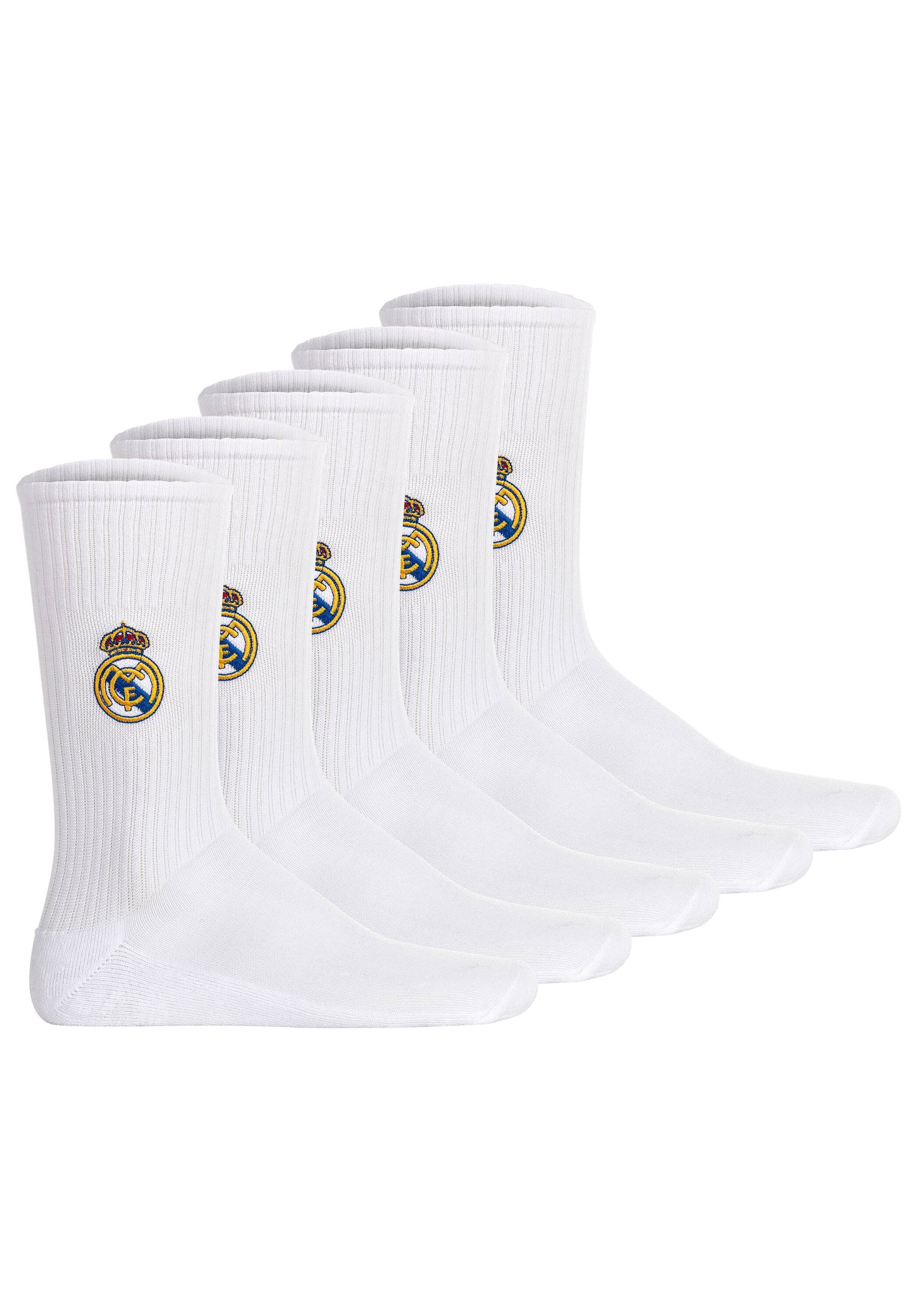 Real Madrid Kurzsocken »Socken RM Crew Socks 5-Pack Embroidery 5er Pack« 5 Paar tlg.