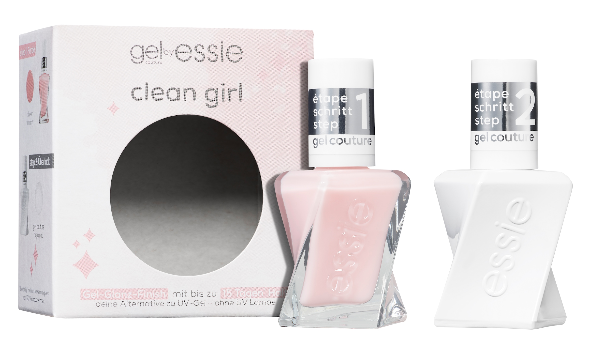 Nagellack-Set »Essie Nagellack Gel Couture Set«, mit natürlichen Inhaltsstoffen