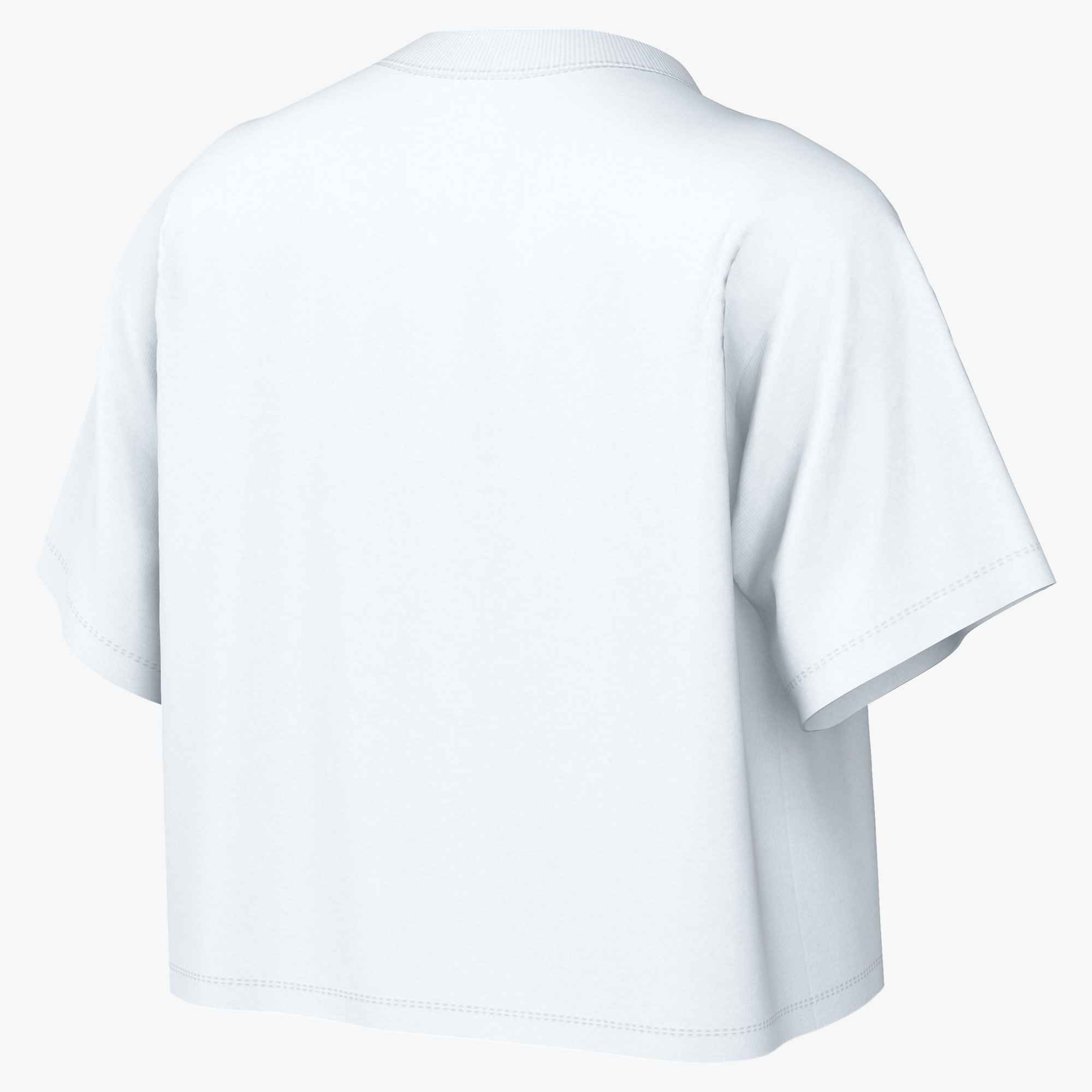Nike Sportswear Laufshirt »Nike Sportswear Big Kids' (Girls') Cropped T-Shirt« für Teens, mit Rundhalsausschnitt, normale Länge, aus Baumwolle