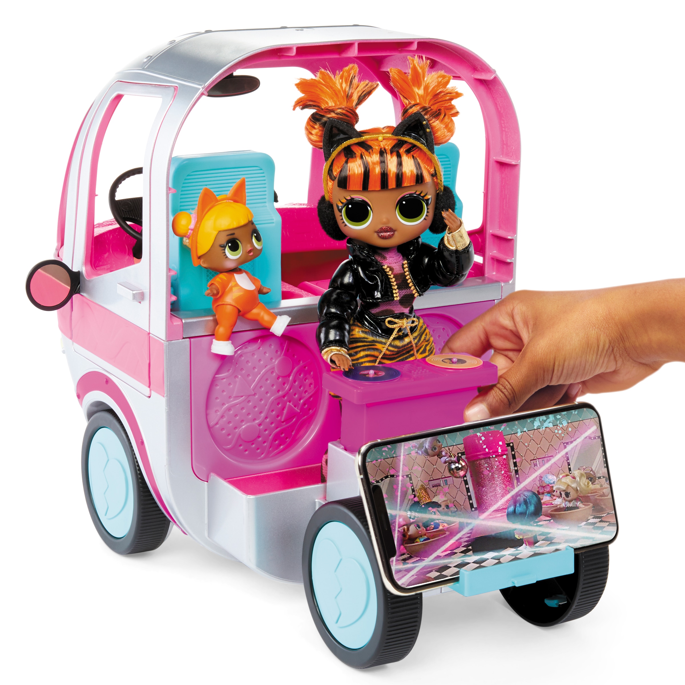 L.O.L. SURPRISE! Spielzeug-Auto »L.O.L. Surprise Glamper« für alle LOL Surprise Dolls und OMG Fashion Dolls; mit Licht und Sound