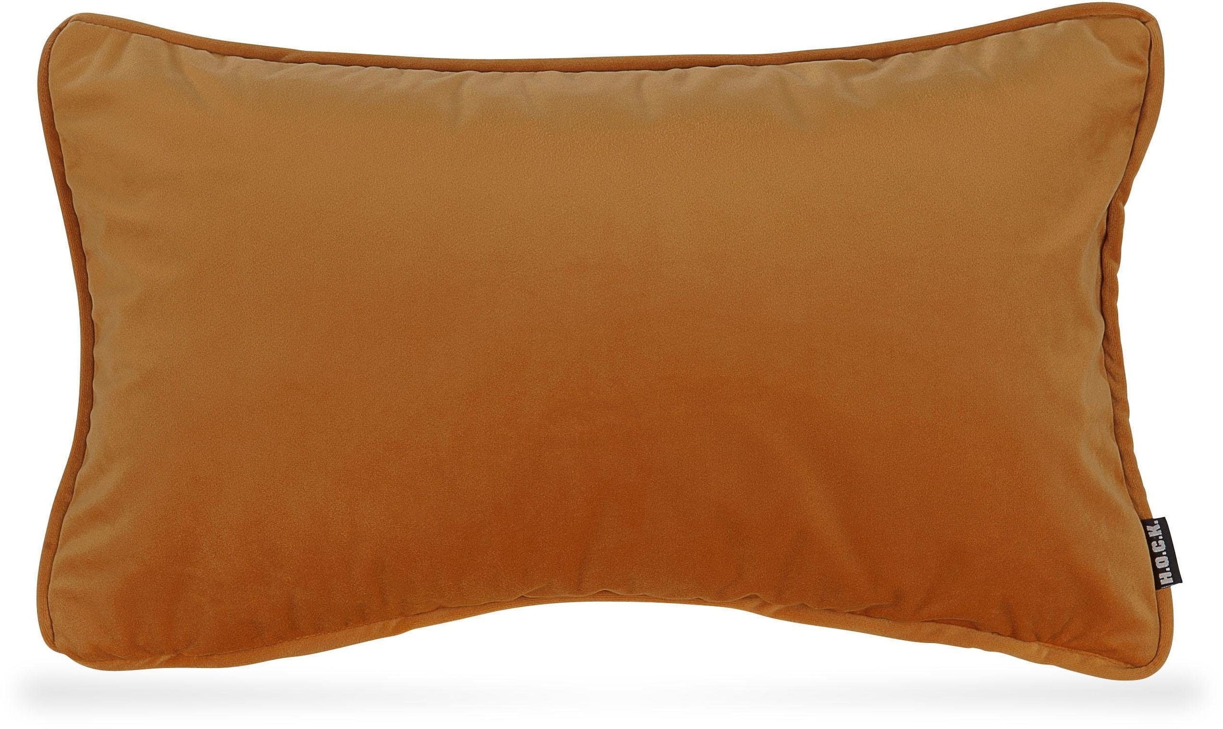 H.O.C.K. Dekokissen »Nobile Samt« Kissenhülle mit Füllung, 1 Stück