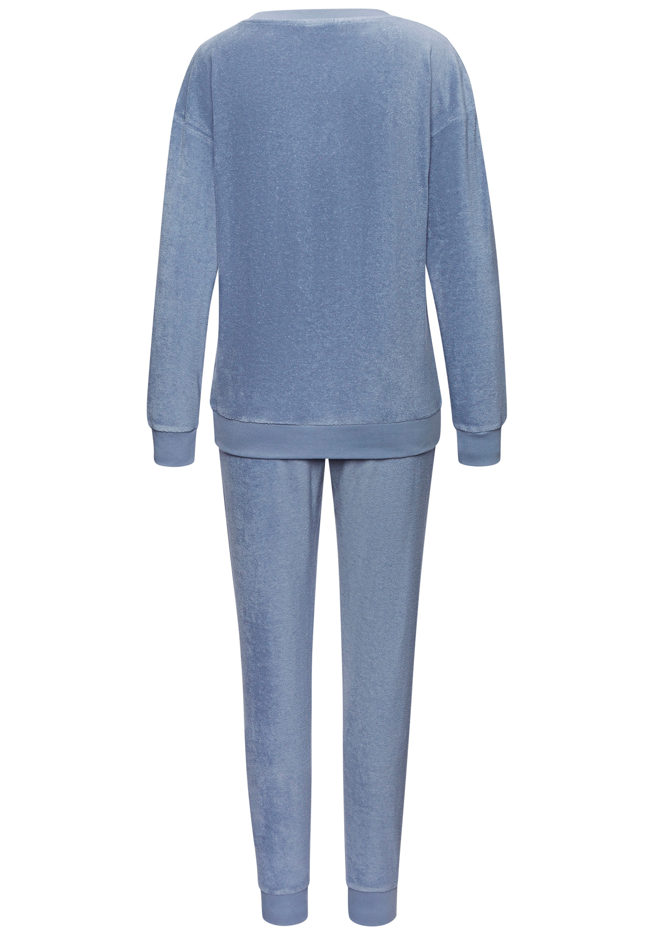 Vivance Dreams Pyjama, (2 tlg.), in schöner Frottee-Qualität