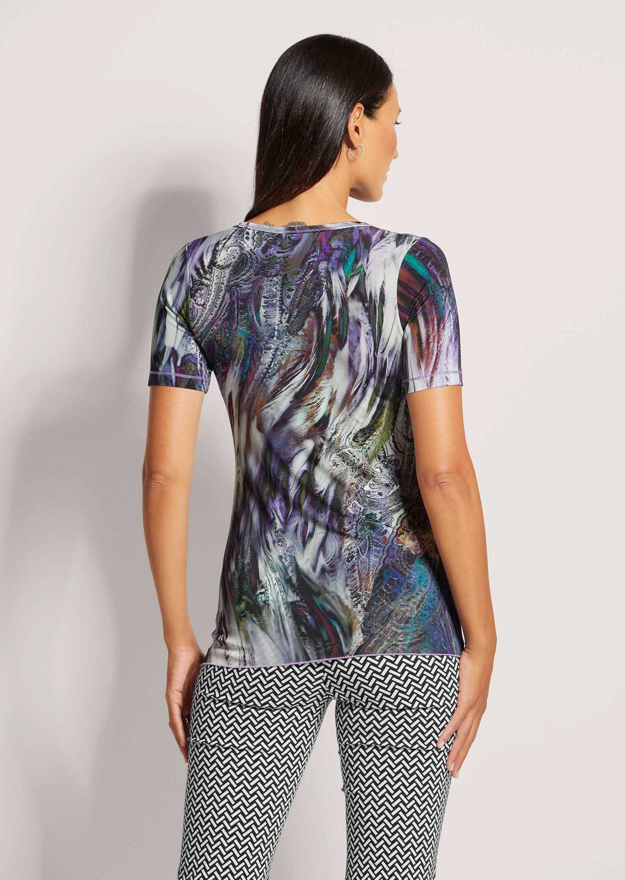 MADELEINE Kurzarmshirt »Shirt Kurzarm-Shirt mit Unikat-Druck«