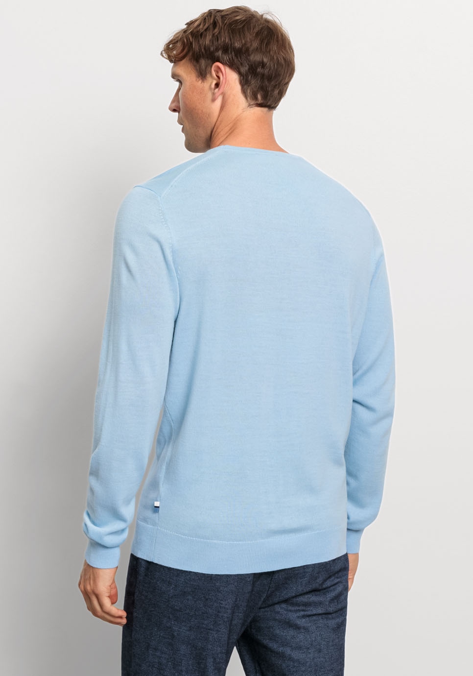 OLYMP Rundhalspullover »OLYMP Strick Casual«