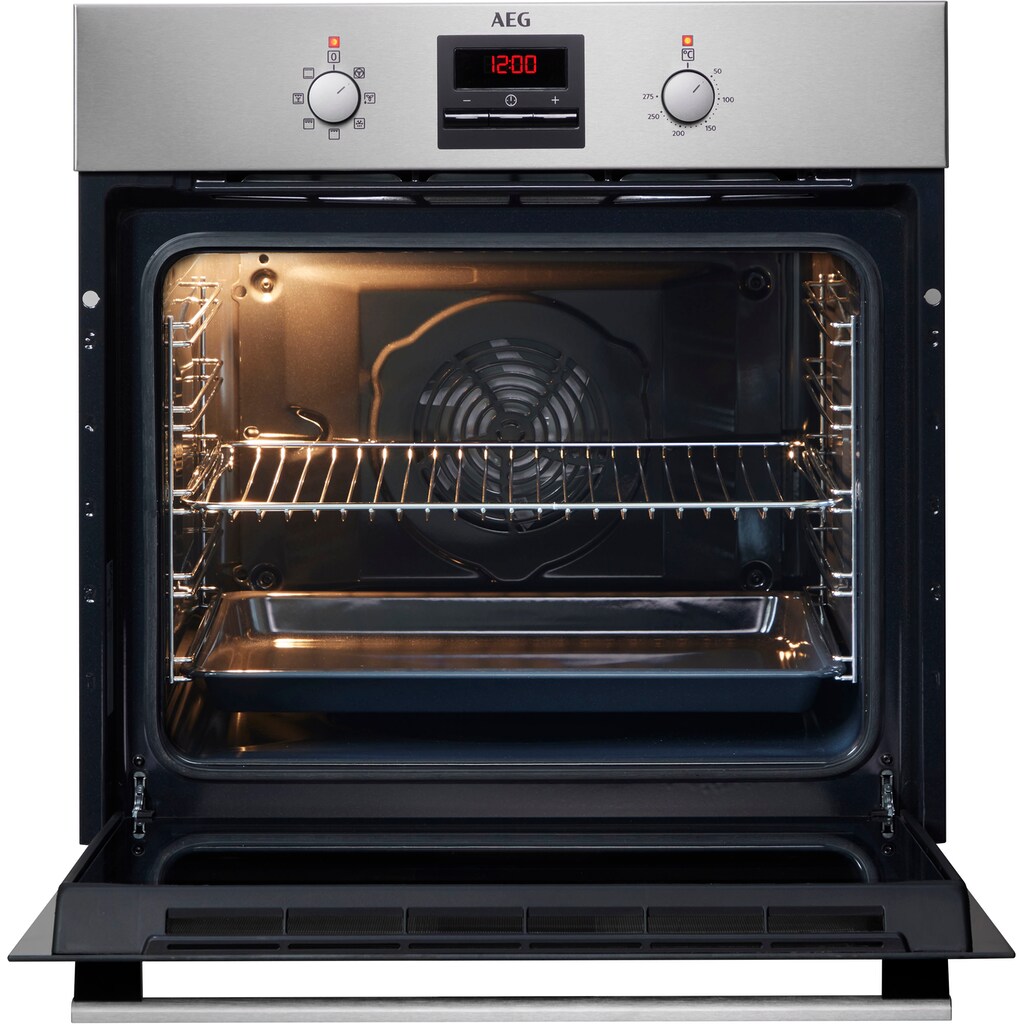 AEG Backofen-Set »TEAMHHB«, BES33101ZM, mit Teleskopauszug nachrüstbar