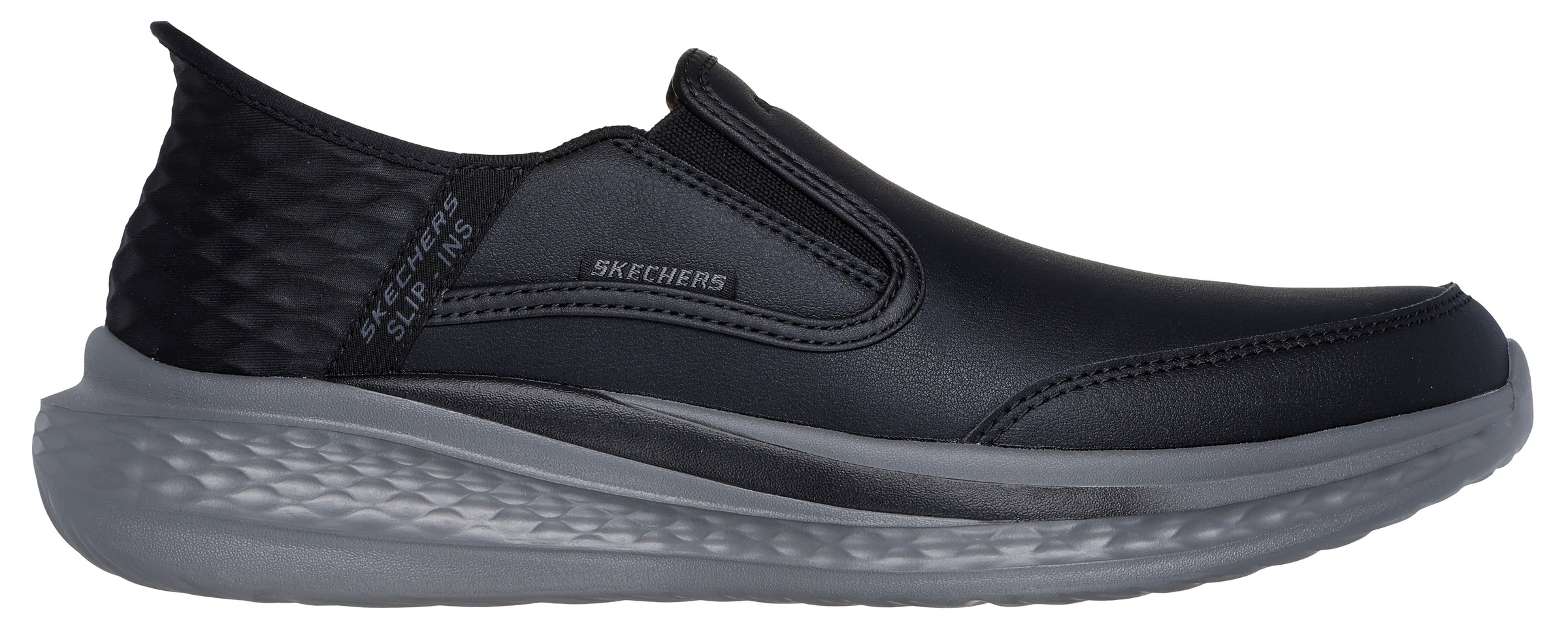 Skechers Slip-On Sneaker »SLADE-«  Slipper, Freizeitschuh, Halbschuh mit Goga Mat Funktion