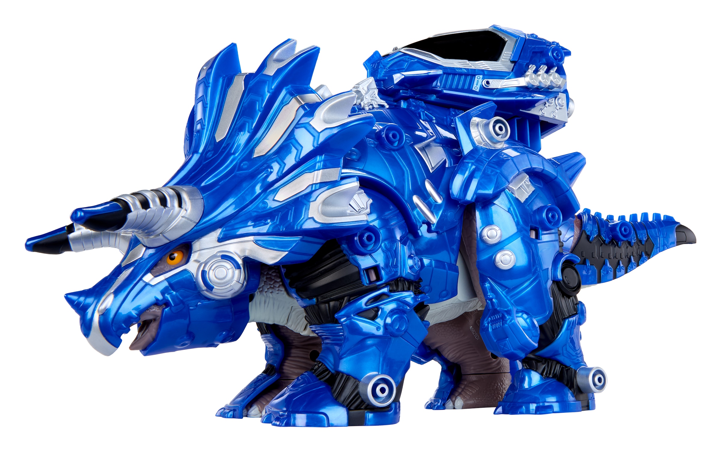 MGA ENTERTAINMENT Actionfigur »Armosaurs Armor-Up Dinosaur- Triceratops - Cobalt« mit Soundeffekt