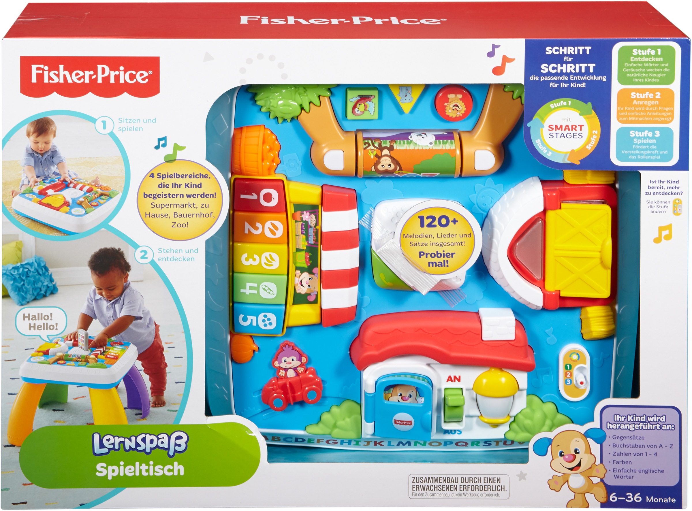 Fisher-Price® Spieltisch »Lernspaß Spieltisch«