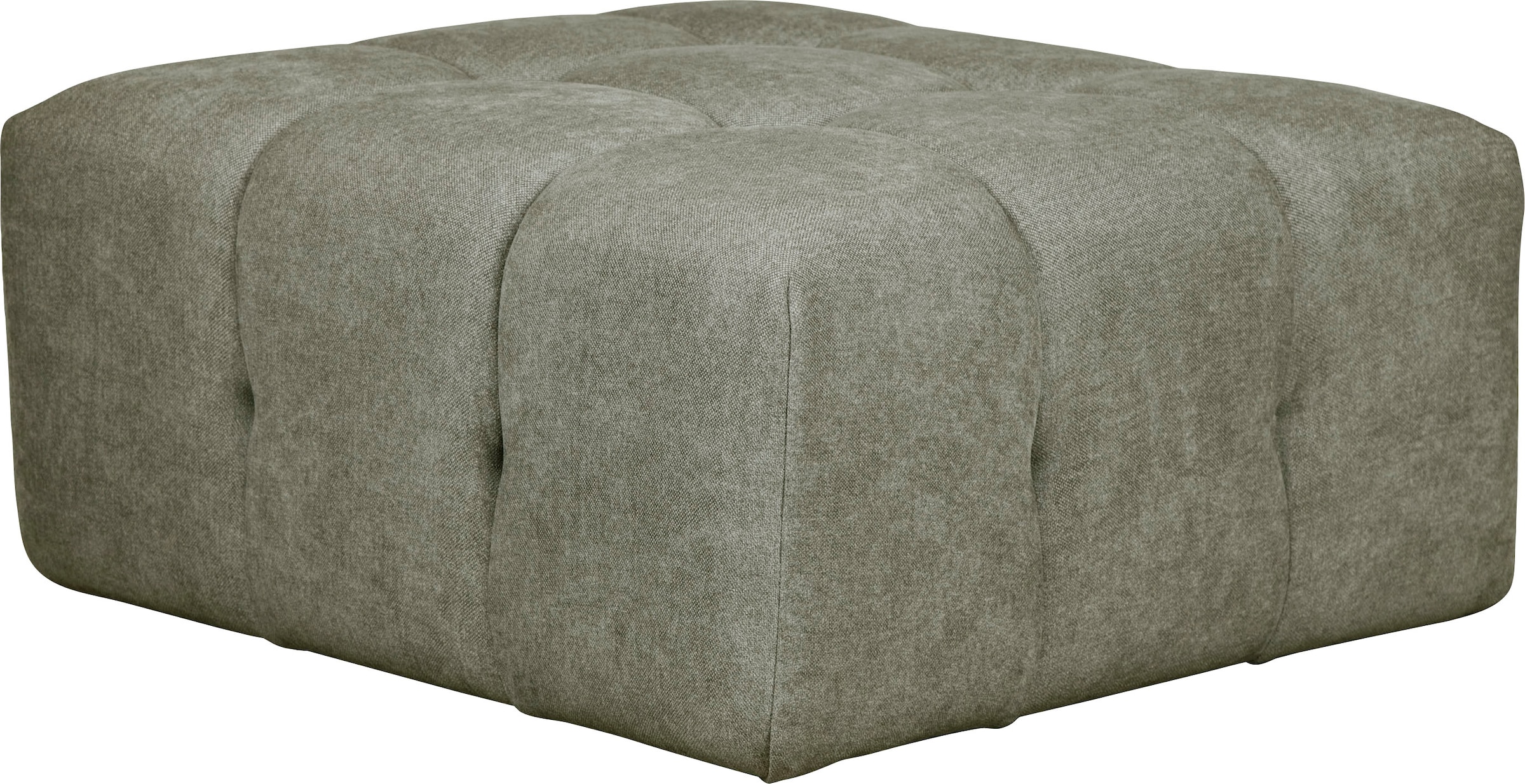 Home affaire Polsterhocker »APERIRE Sitzhocker mit Steppung, Maße B/T/H: 76/76/41 cm« passend zur Serie, hoher Sitzkomfort und modernes Design