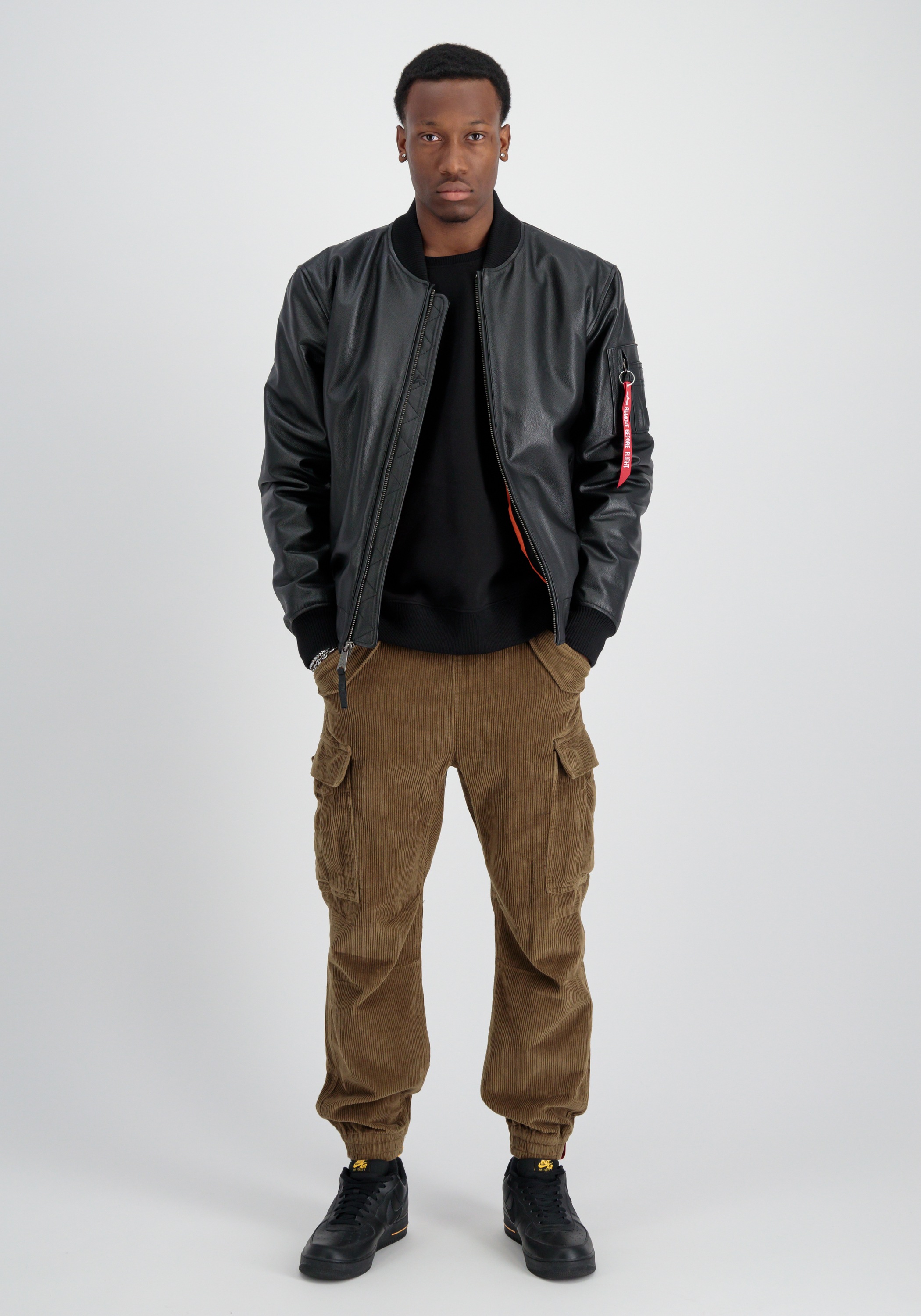Alpha Industries Lederjacke »Alpha Industries Men - Leather & Vegan Jackets«
