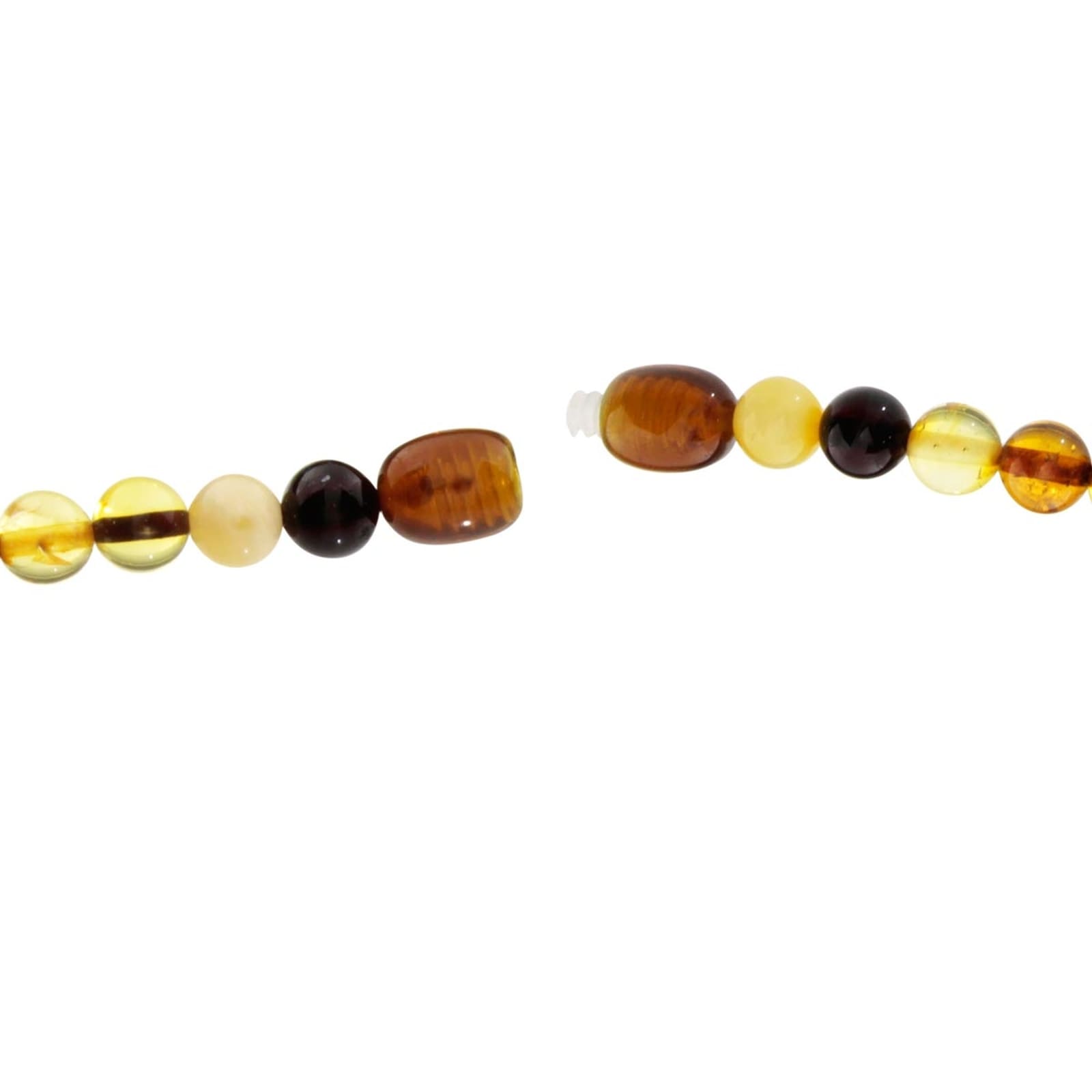 OSTSEE-SCHMUCK Kette ohne Anhänger »- Kugel 6 mm - Bernstein -,«