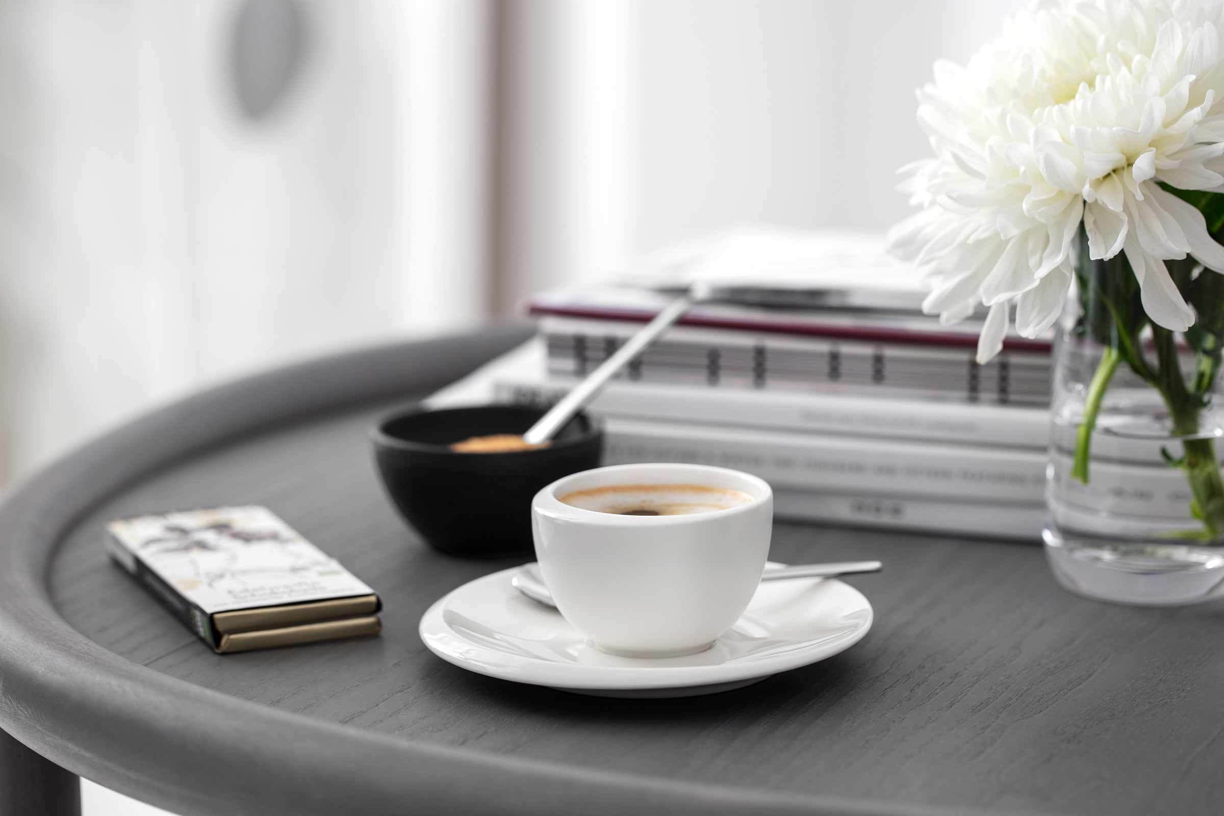 Villeroy & Boch Untertasse »Mokka- / Espressountertasse NewMoon ø 13 cm 6er Set weiß«