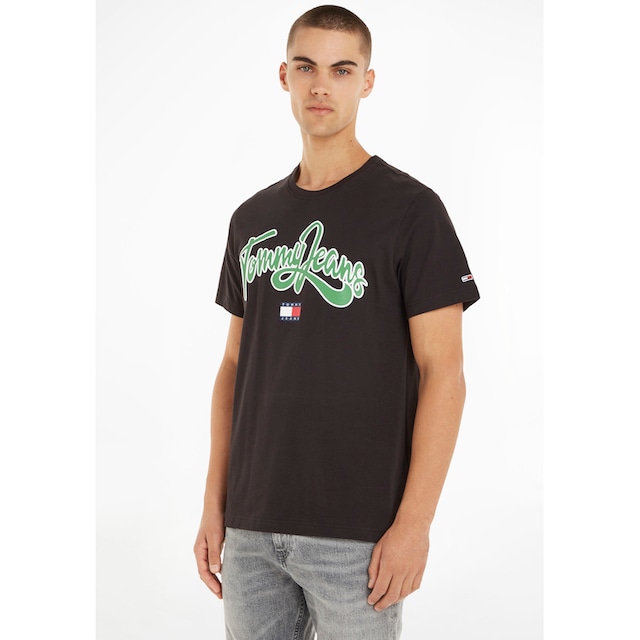 Tommy Jeans T-Shirt »TJM REG COLLEGE POP TEXT TEE«, mit großem  Logo-Frontmotiv online kaufen bei OTTO
