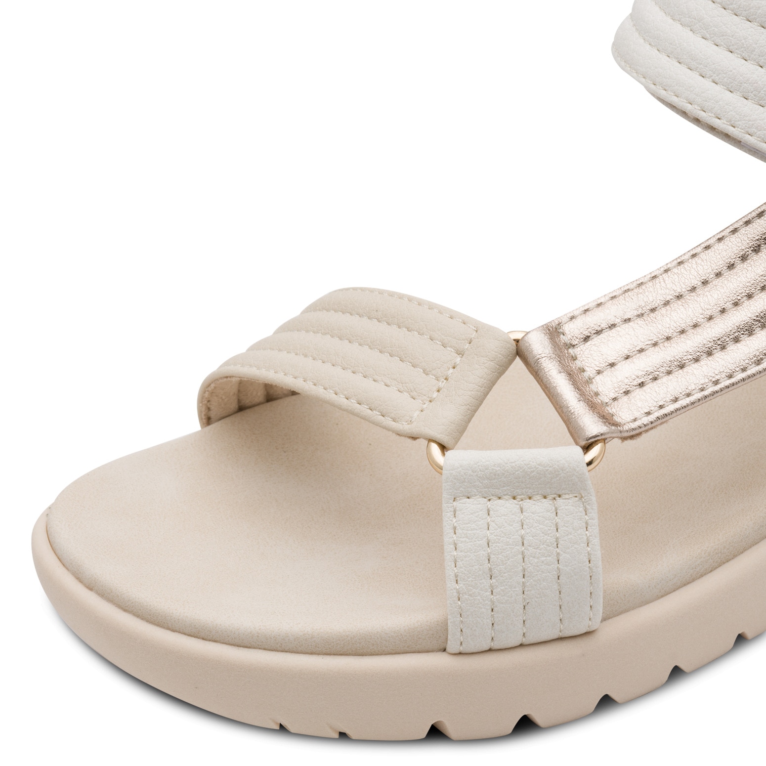 MARCO TOZZI Riemchensandale  Plateau, Sandalette in veganer Verarbeitung