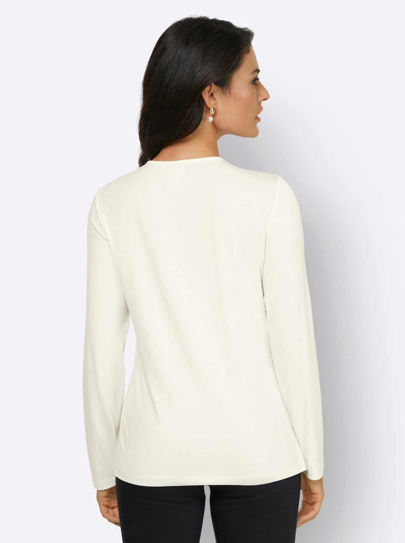 creation L Langarmshirt »Shirt«, (1 tlg.)