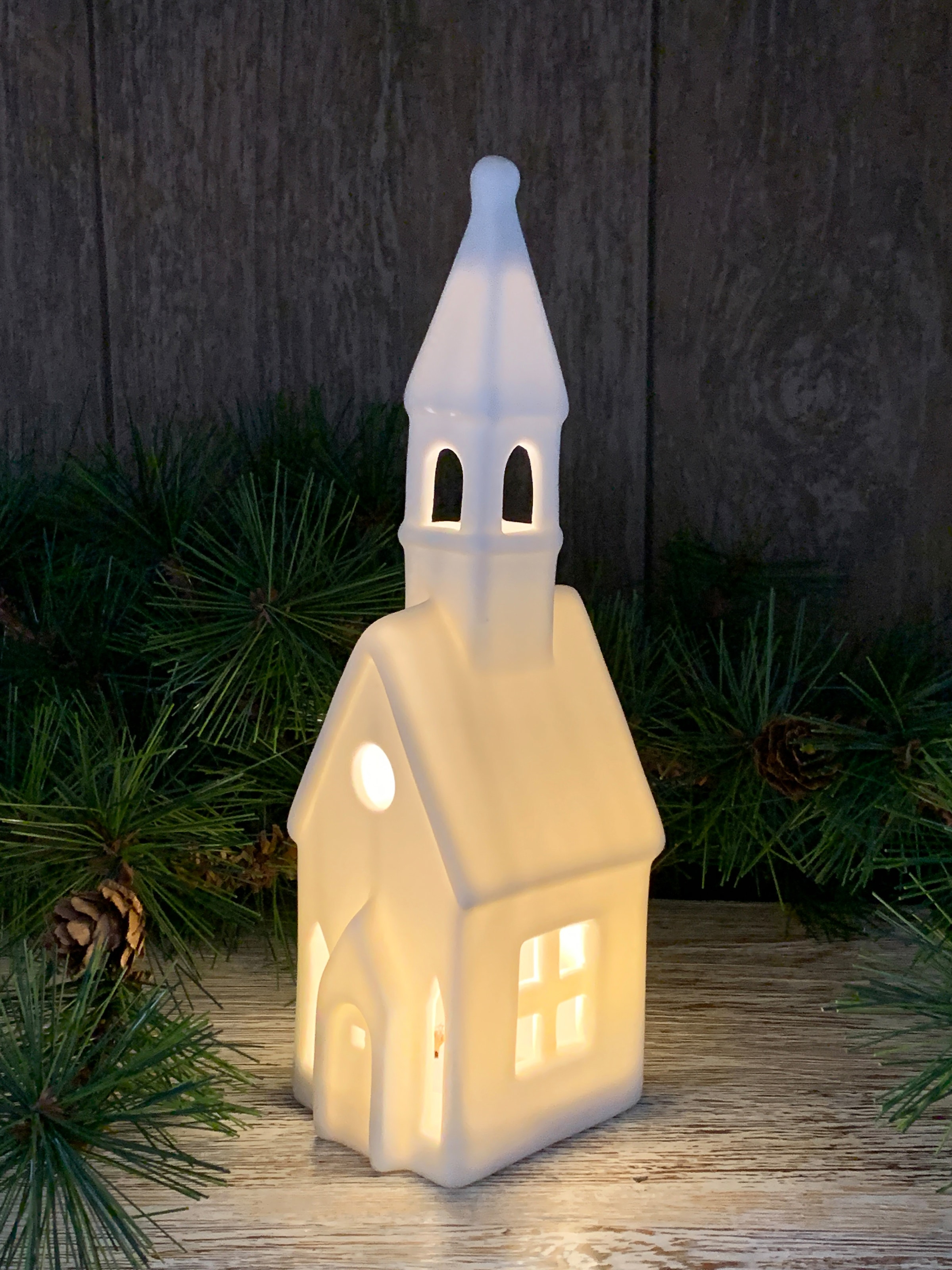 my home Weihnachtsdorf »Salome, Biskuitporzellan, LED aus Beleuchtung bei mit OTTO Weihnachtsdeko«