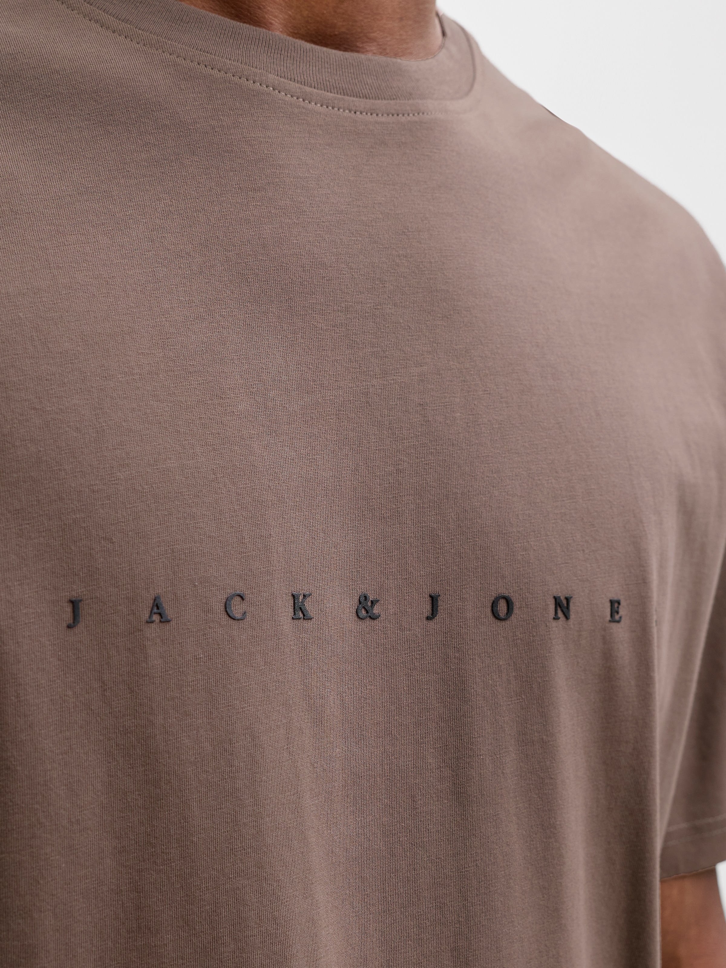 Jack & Jones PlusSize Rundhalsshirt »JJESTAR JJ TEE SS NOOS PLS« Baumwolle, regular fit
