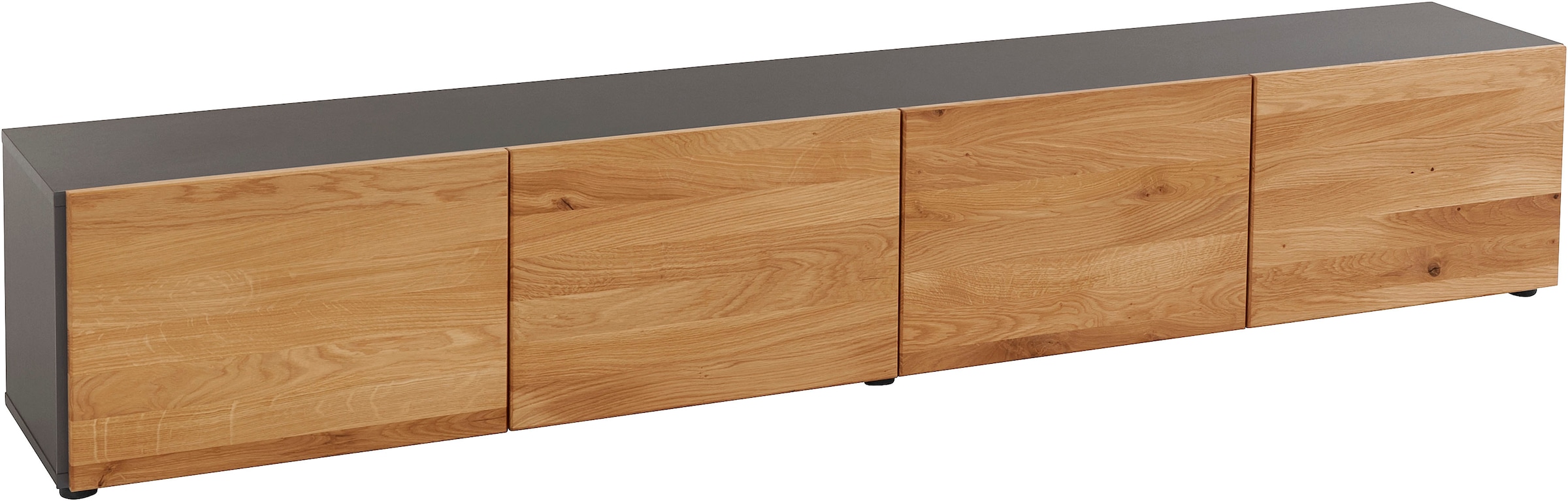 VOGL Möbelfabrik Lowboard »1237«, Massivholzfront, hängend oder stehend,  Breite ca. 184 cm online kaufen