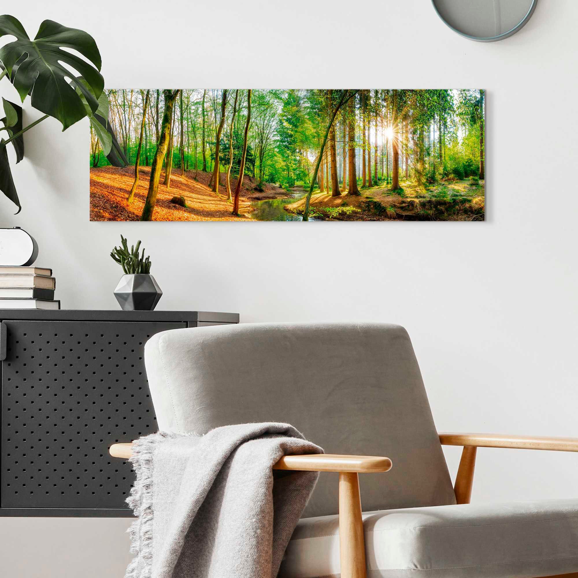 Reinders! Deco-Panel »Sonniger Wald«
