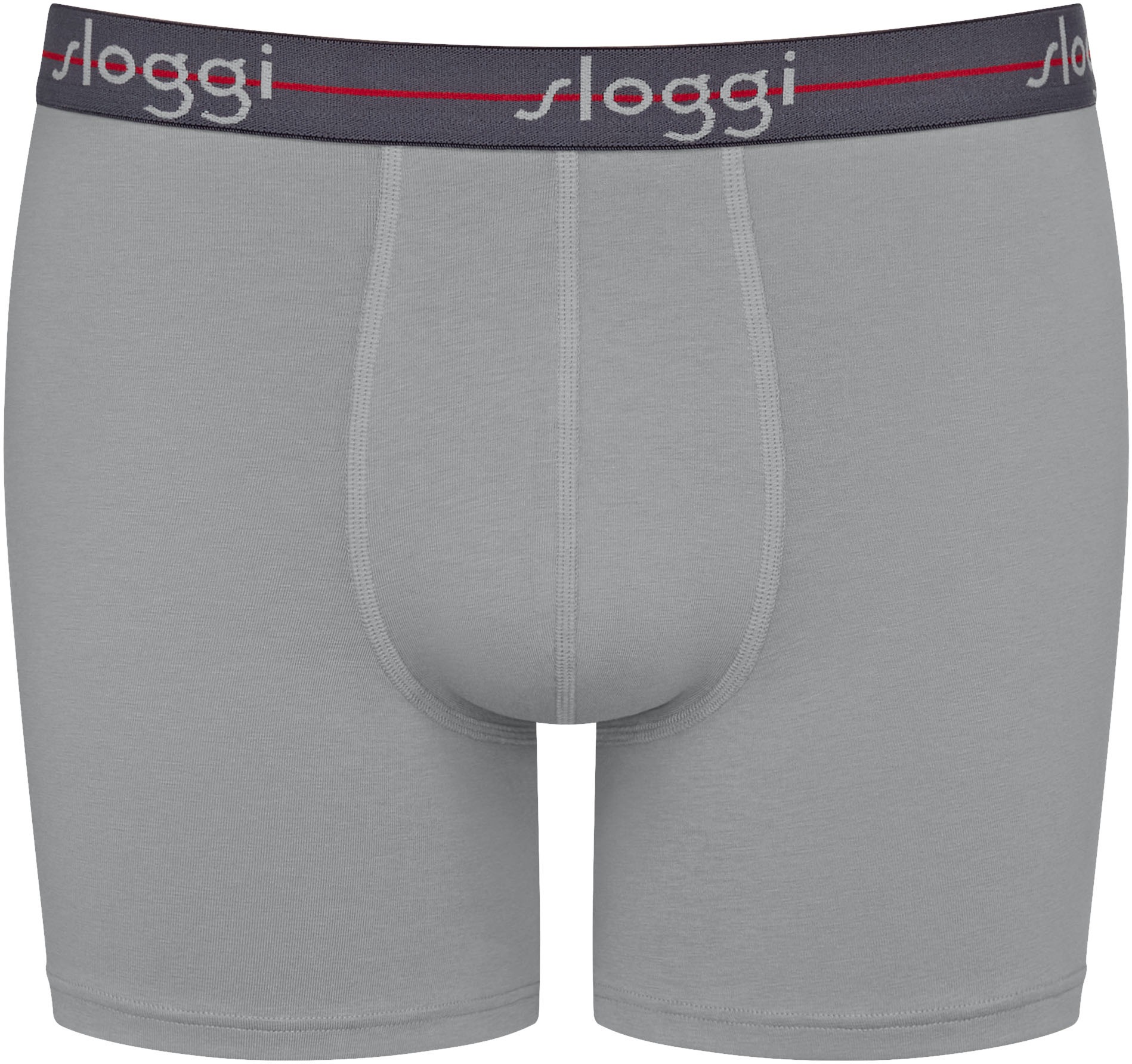 sloggi Boxershorts »Men Start«, (2er Pack), elastischer Bund mit Logo, ohne Eingriff