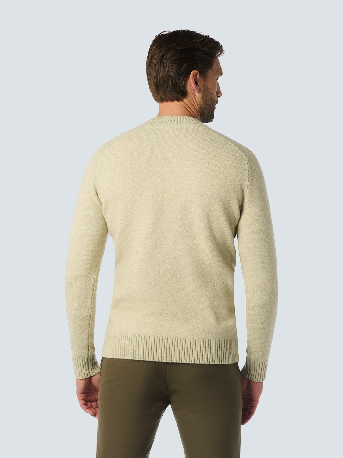 NO EXCESS Strickpullover, mit Flecht-Struktur