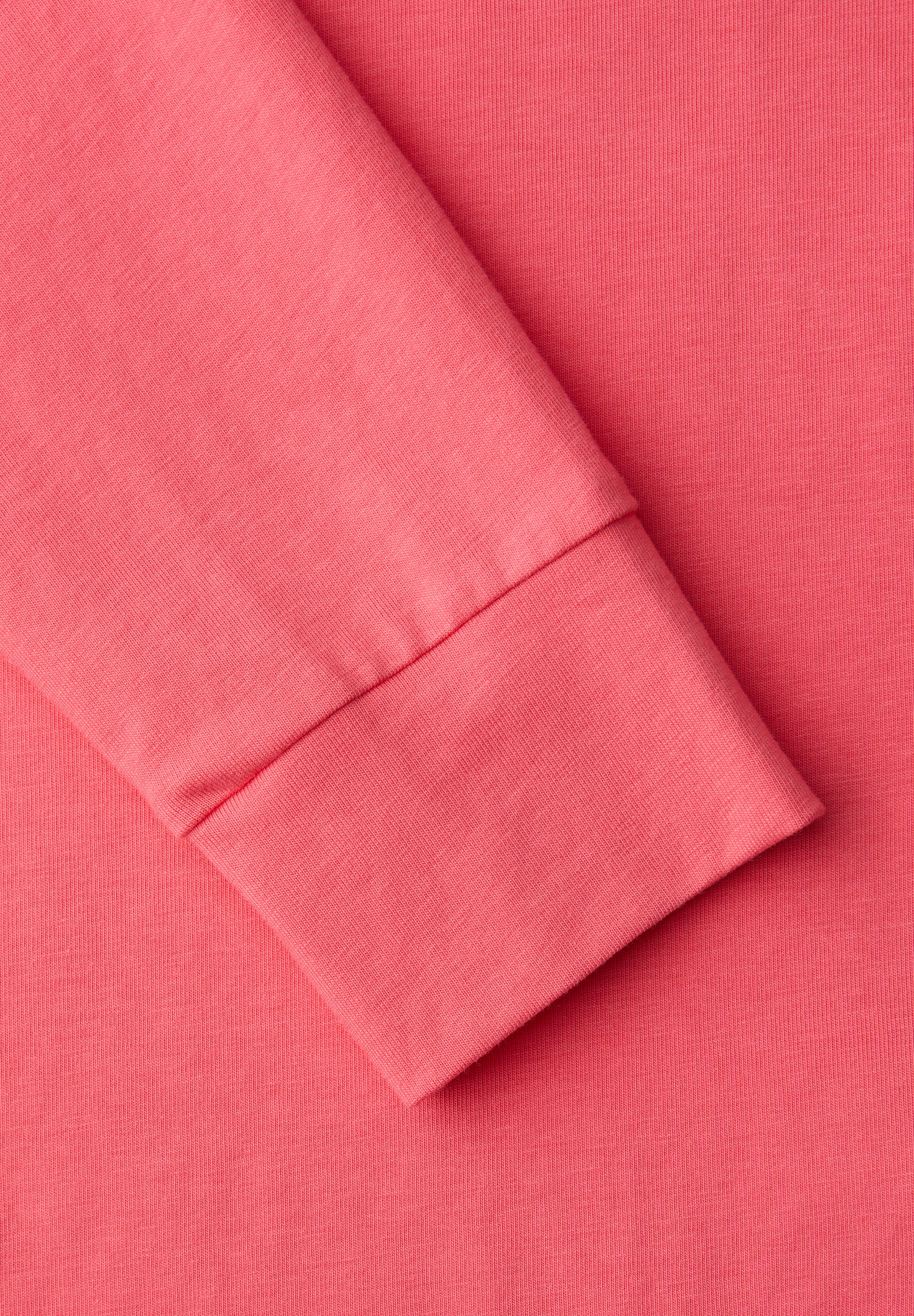 STREET ONE Langarmshirt mit Raffung an der Schulter