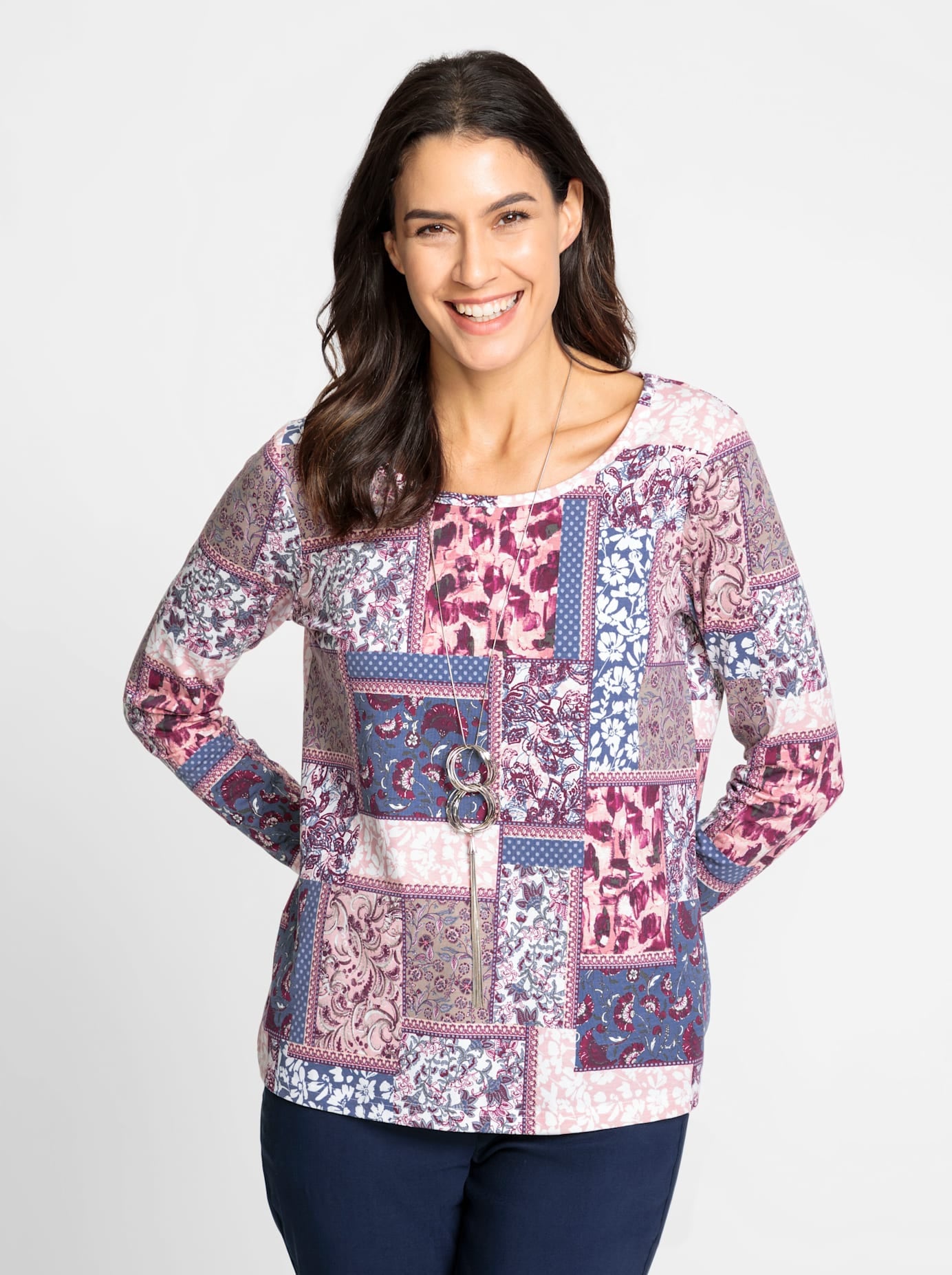 Inspirationen Print-Shirt »Shirt«, (1 tlg.)