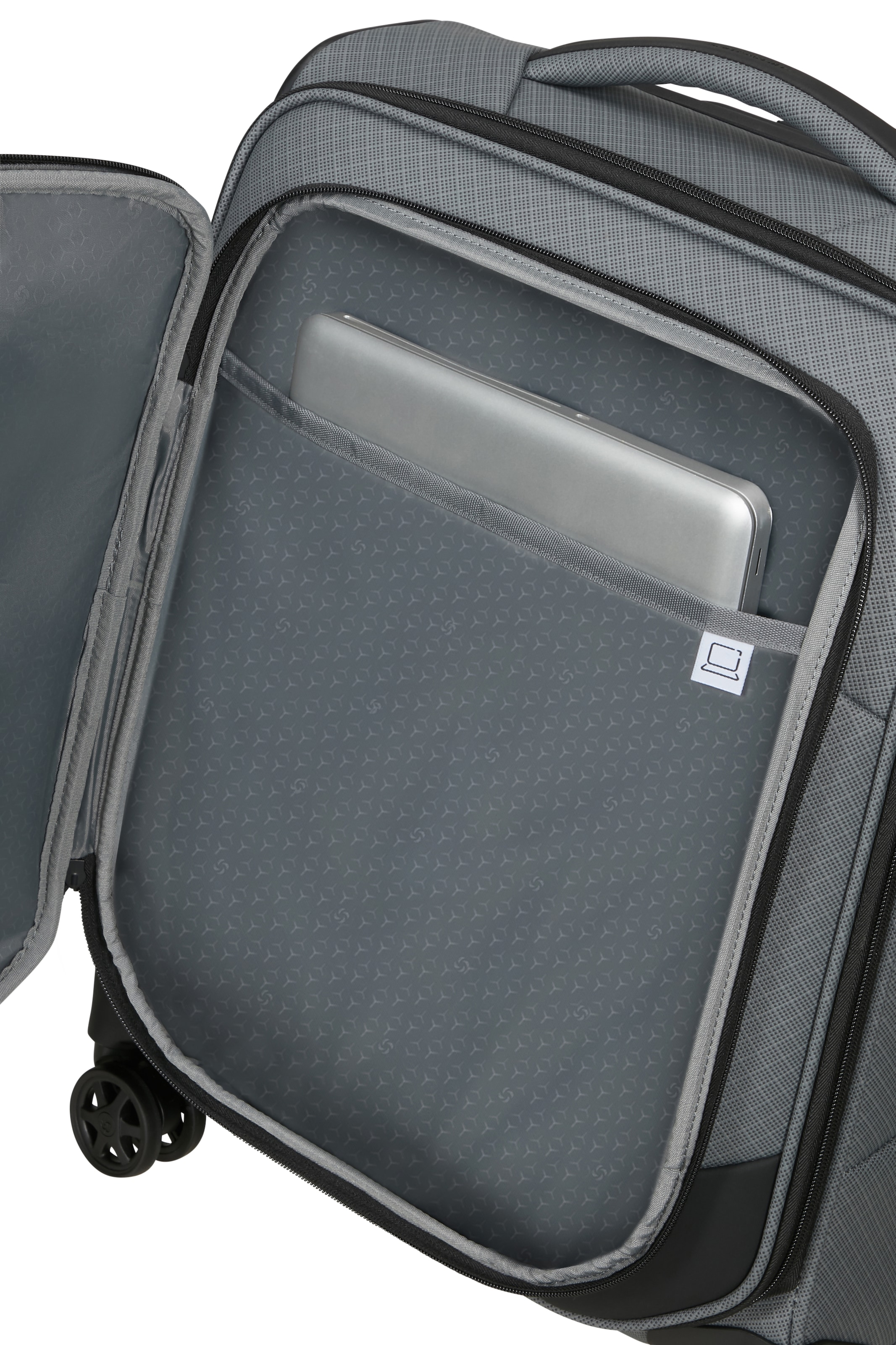 Samsonite Weichgepäck-Trolley »SPINNER« 43 l 100% recyceltes PET außen, mind. 95% innen, PVC-frei