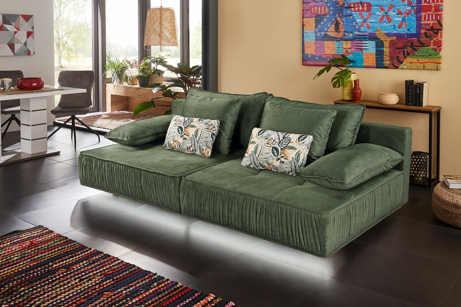 Big-Sofa indirekter schwebende Optik mit bei Jockenhöfer OTTO »Marrakesch«, Gruppe LED-Ambiente-Beleuchtung,