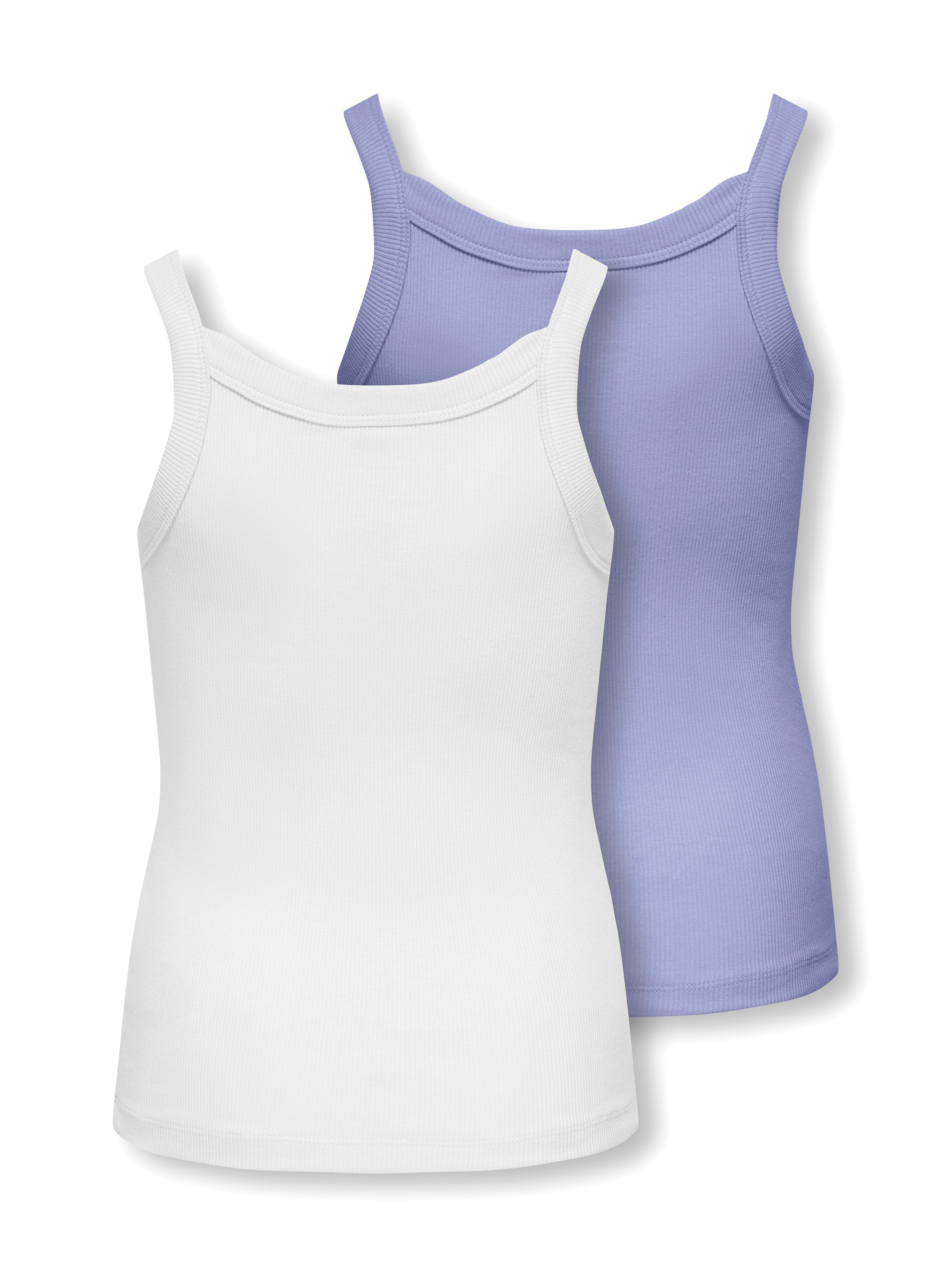 KIDS ONLY Trägertop »KOGJILL LIFE S/L TOP CS JRS 2-PACK« Packung, 2 Baumwollmischung, elastisch
