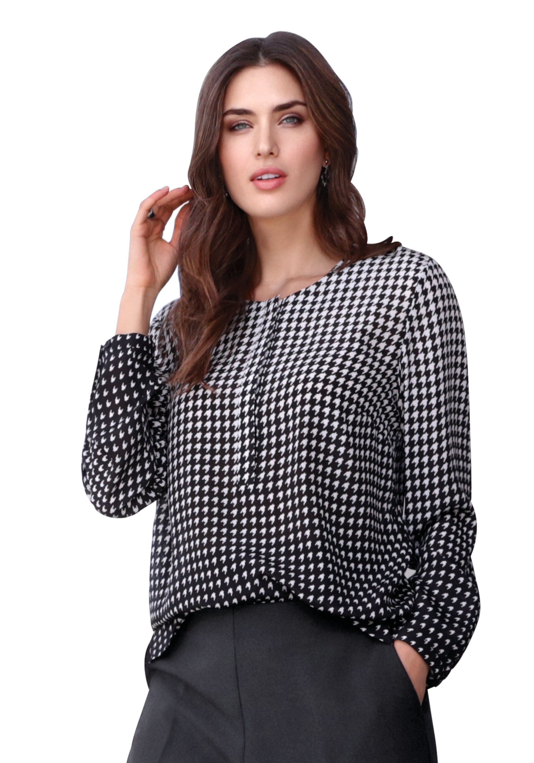 Emilia Lay Shirtbluse »aus 100% Seide«, Knopf