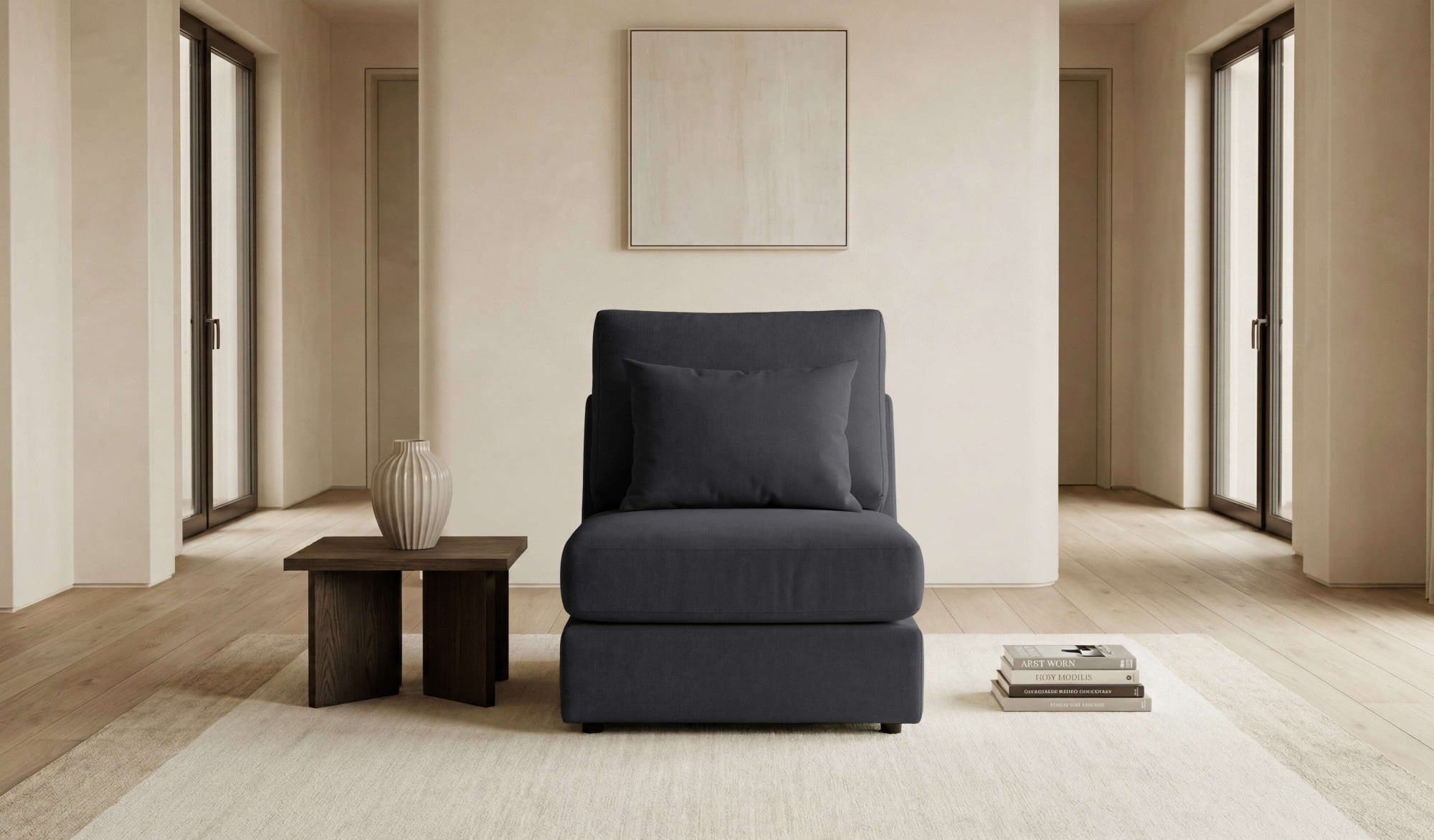 OTTO home Sessel »Nivette, weiches Chenille« 96x66 cm, eine tolle Ergänzung zum Sofa