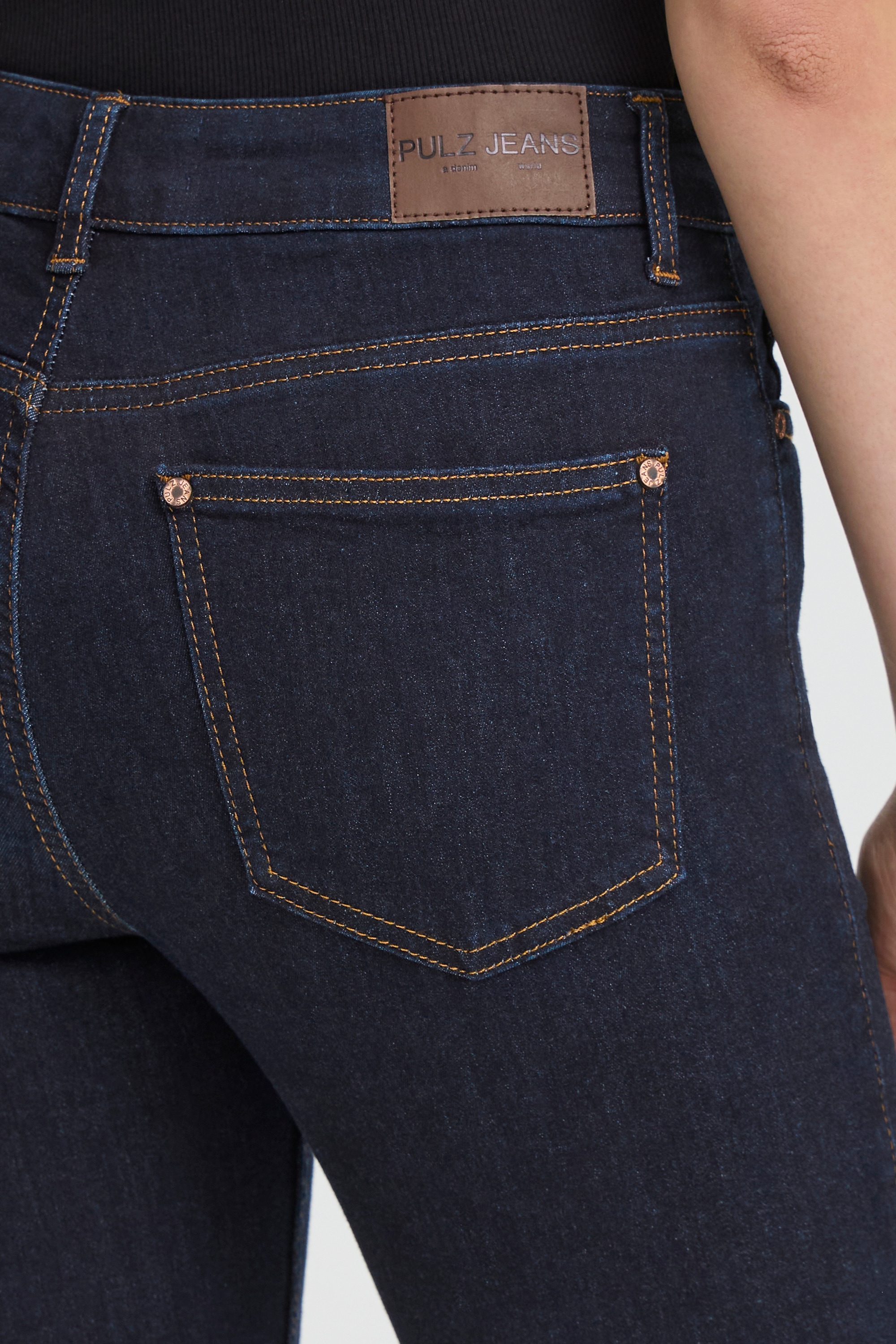 Pulz Jeans Regular-fit-Jeans »Damen Jeans PZEMMELINA«