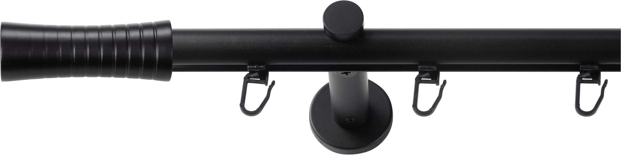 SN DECO GROUP Gardinenstange Ø 19 mm 1 läufig-läufig Fixmaß;kürzbar