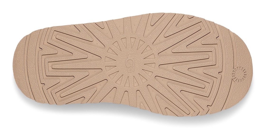 UGG Pantoffel »K TAZZ«, Plateau Clog, Mule, Hausschuh mit Zierborte