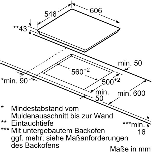 NEFF Elektro-Kochfeld von SCHOTT CERAN® »T16TT76N0«, mit intuitiver Twist Pad® Bedienung