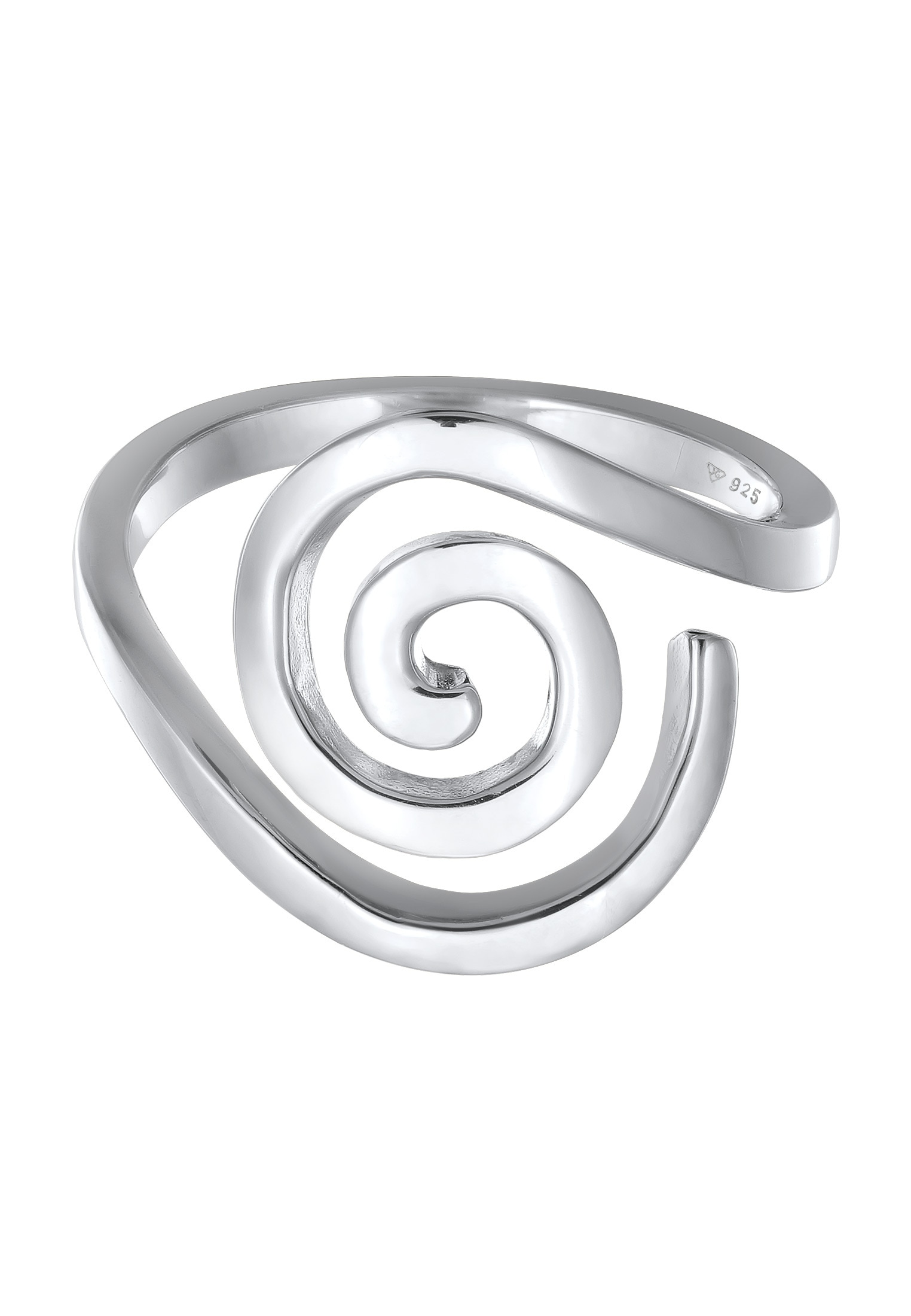 Elli Silberring »Ring Spirale Organic Modern 925 Silber«
