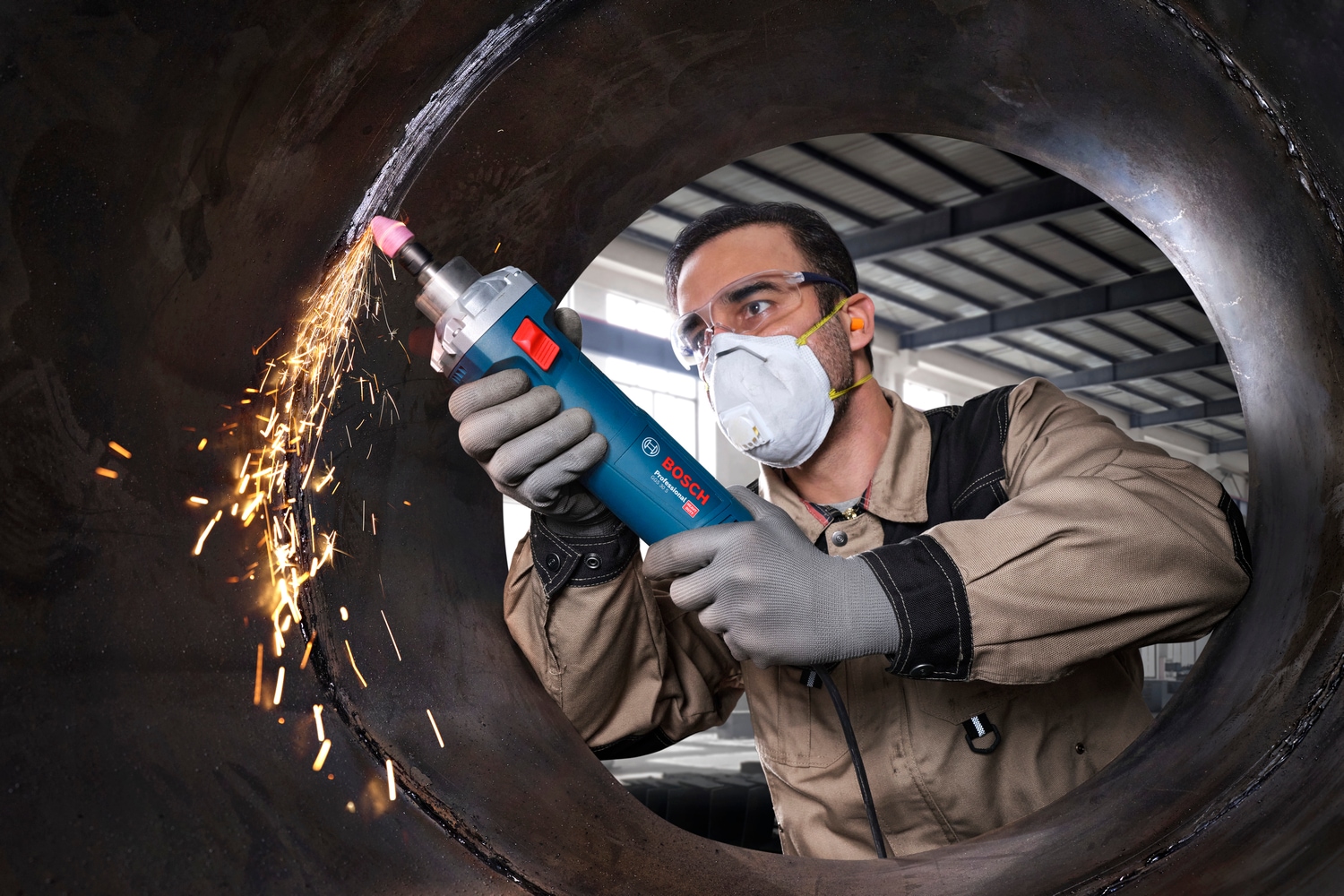 Bosch Professional Geradschleifer »GGS 30 S Professional« 750 W