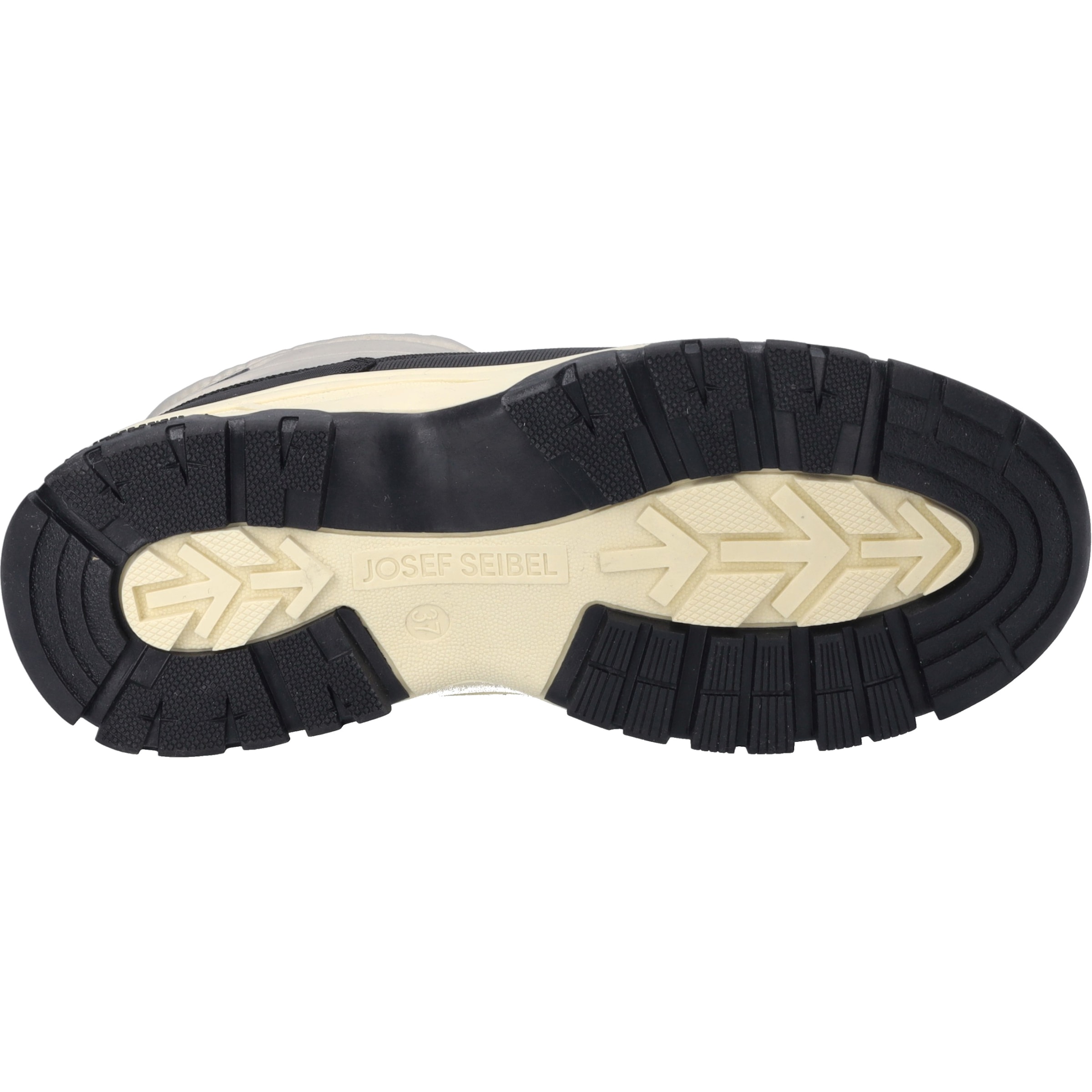 Josef Seibel Stiefelette »Davos 53, schwarz-offwhite«